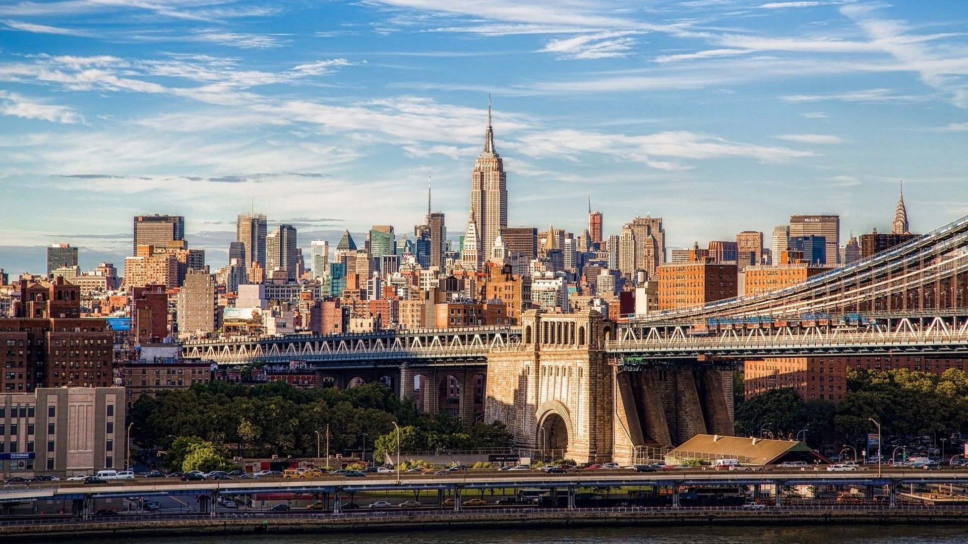 1920x1080 Free download New York Bridge Skyline Nexus Wallpaper [] for your Desktop, Mobile & Tablet. Explore NYC Skyline Wallpaper. New York City Wallpaper Skyline, Skyline Wallpaper for Walls, New, Desktop