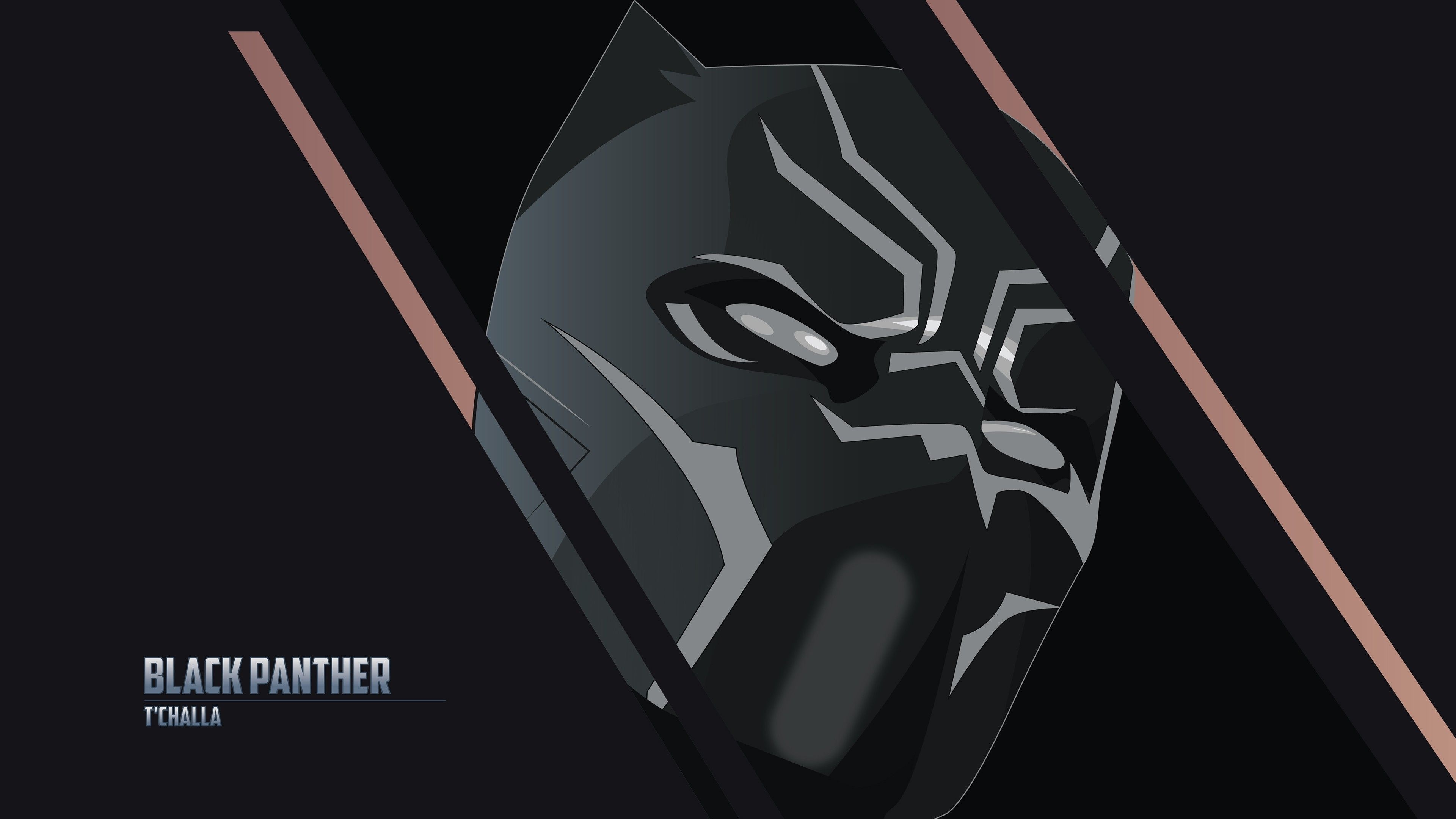 3840x2160 Black Panther 4K Wallpaper, Desktop