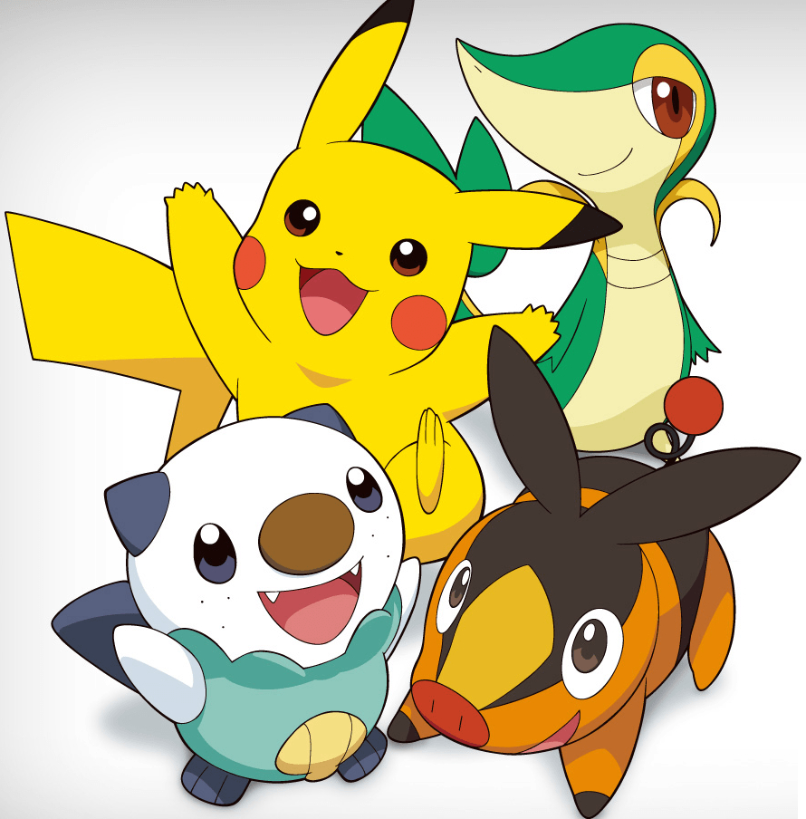 890x910 Pikachu, Oshawott, Tepig and Snivy photo 12943057370032.png, Phone