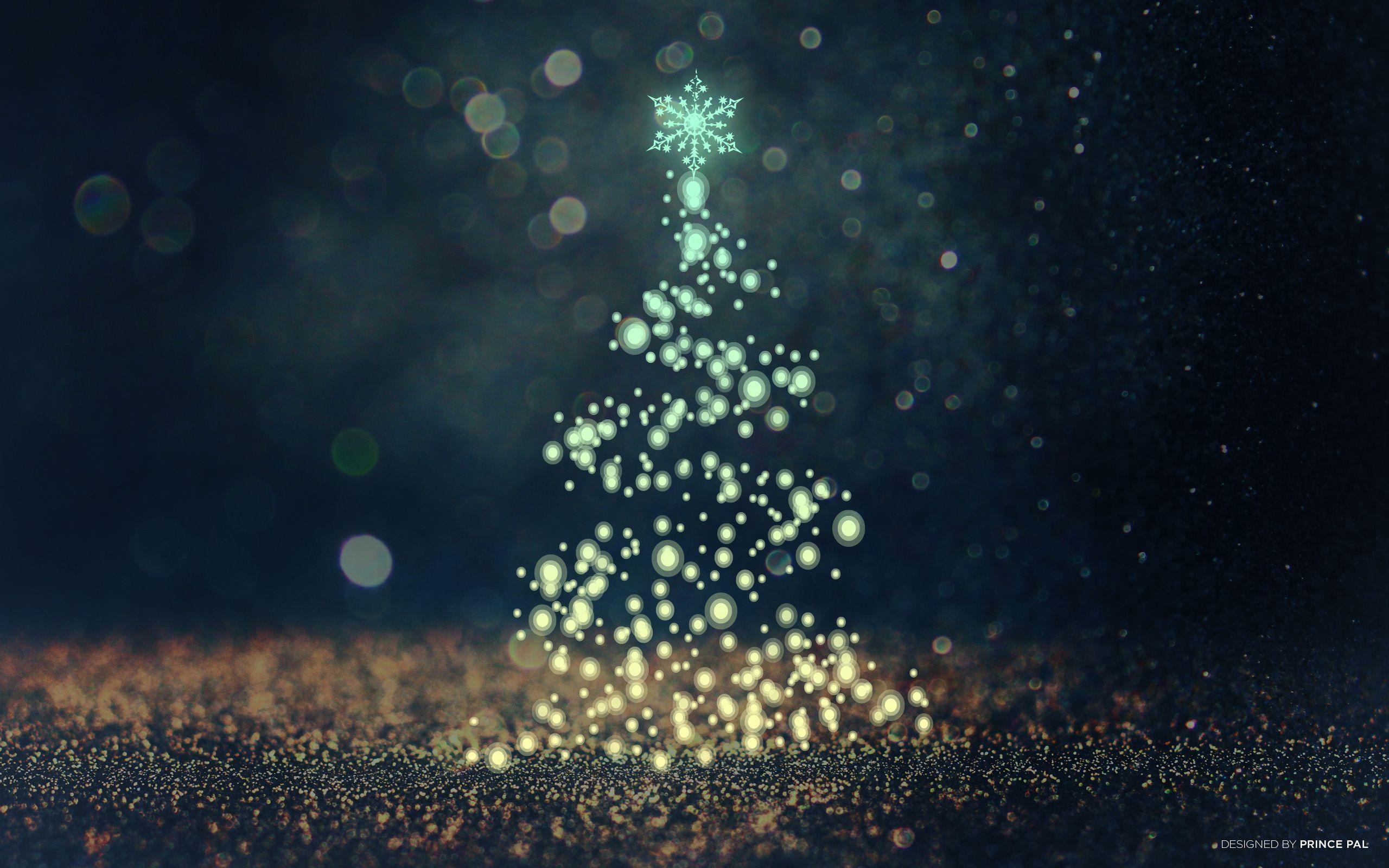 2560x1600 Minimalist Christmas Tree Christmas Desktop Wallpaper HD, Desktop