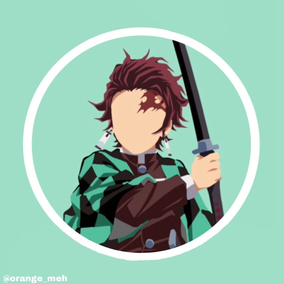 1200x1200 Minimalist Pfp. Anime, Anime demon, Slayer anime, Phone