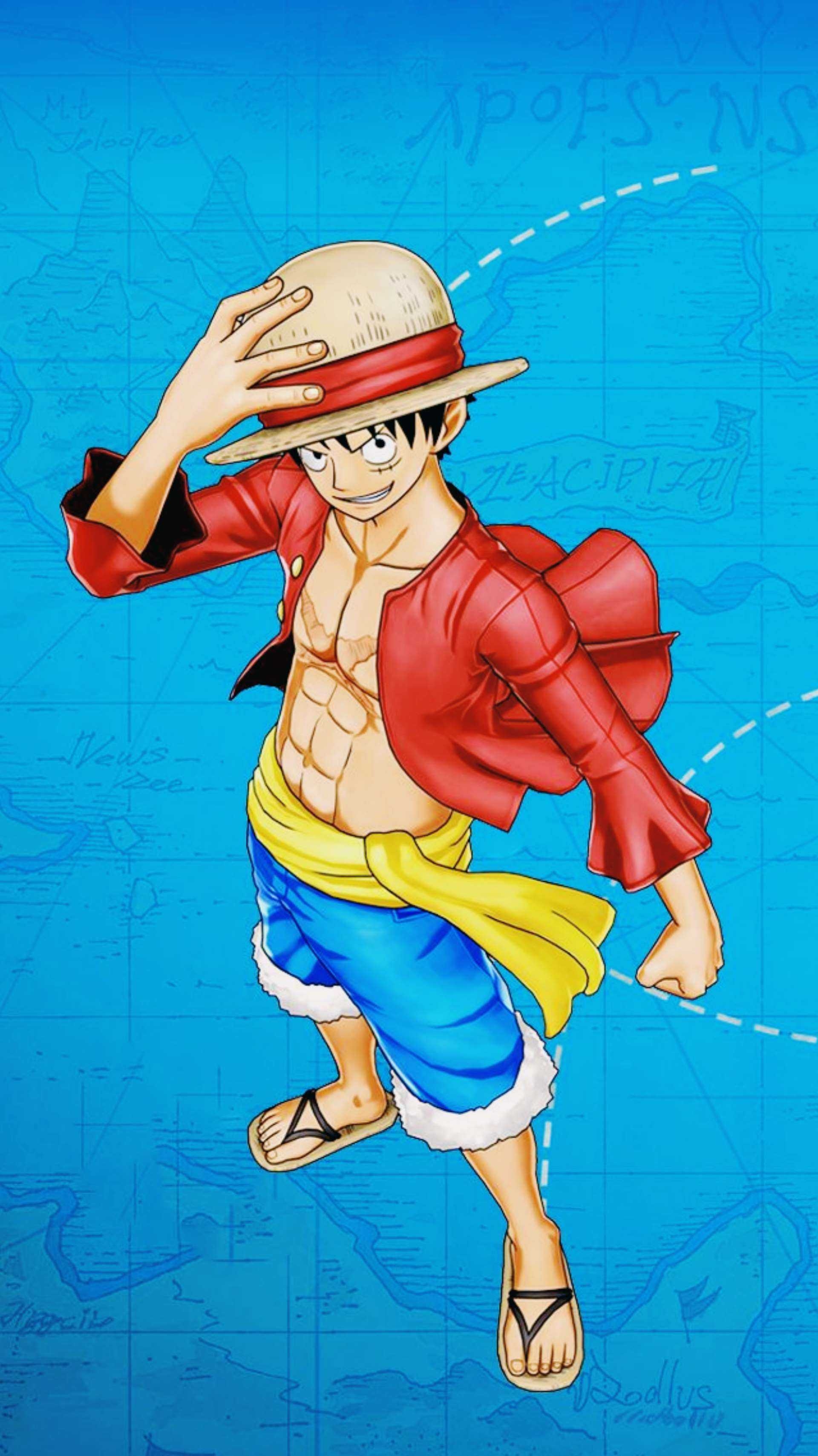 1920x3420 Luffy Wallpaper 3D, Phone