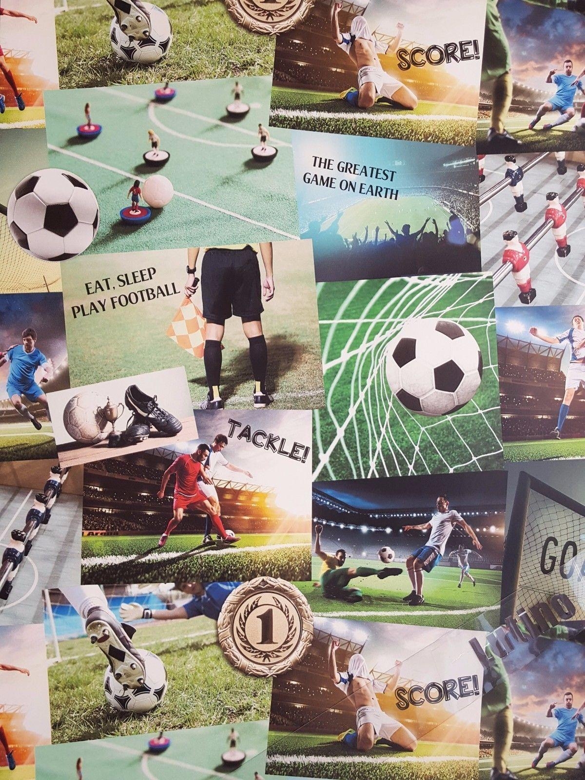 1200x1600 Fine Decor Boys Football Soccer Subbuteo Sport Collage Photo, Phone