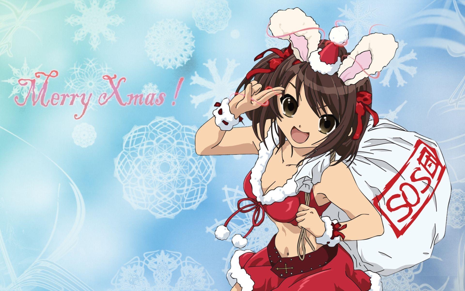 1920x1200 Anime christmas wallpaper HD. Christmas wallpaper HD, Desktop