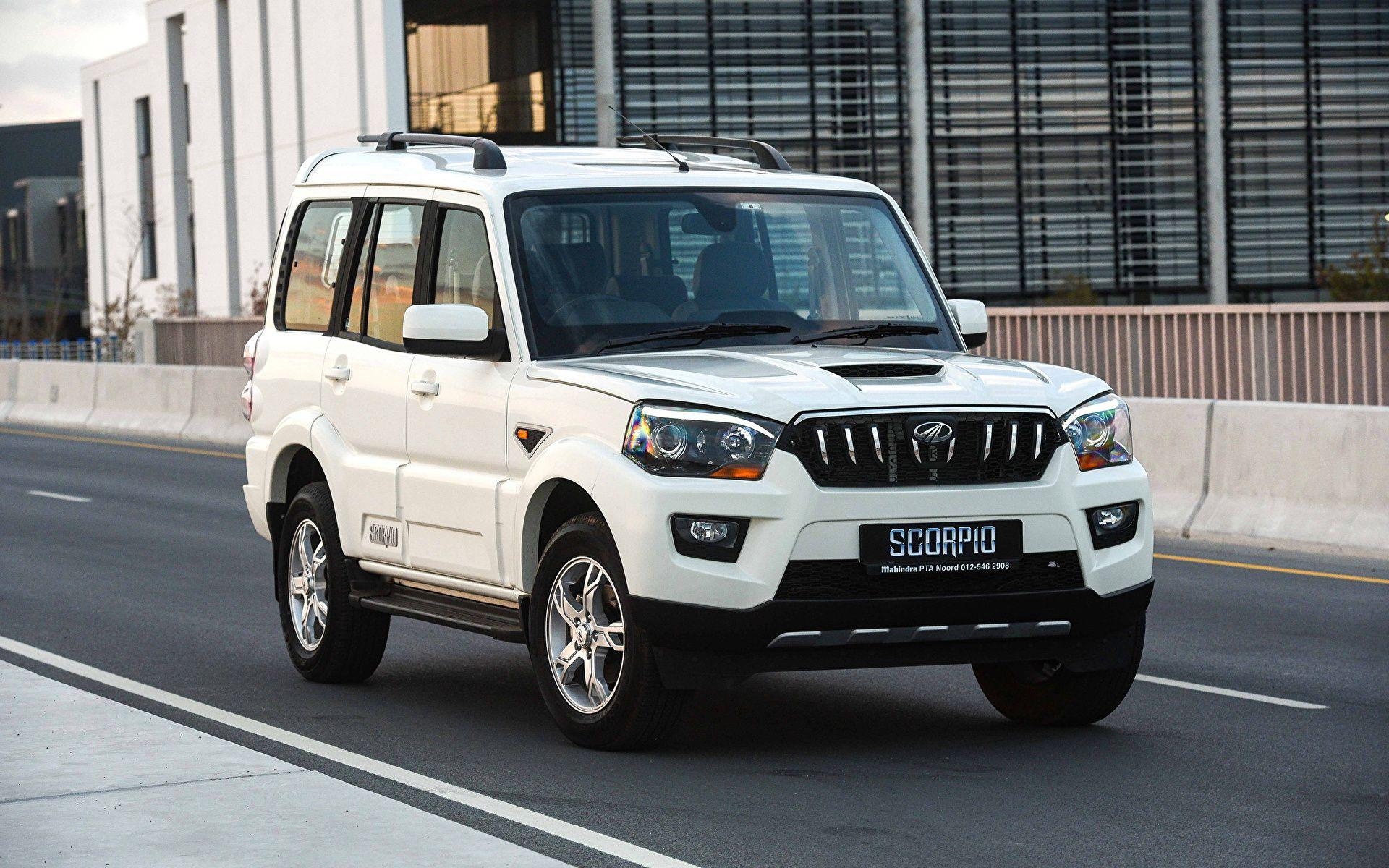 1920x1200 Wallpaper 2016 Mahindra Scorpio White Cars, Desktop