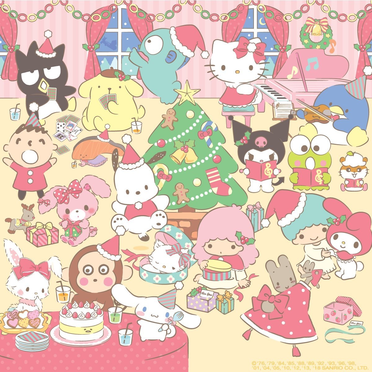 1200x1200 Sanrio Holidays from all of your #Sanrio friends, Phone