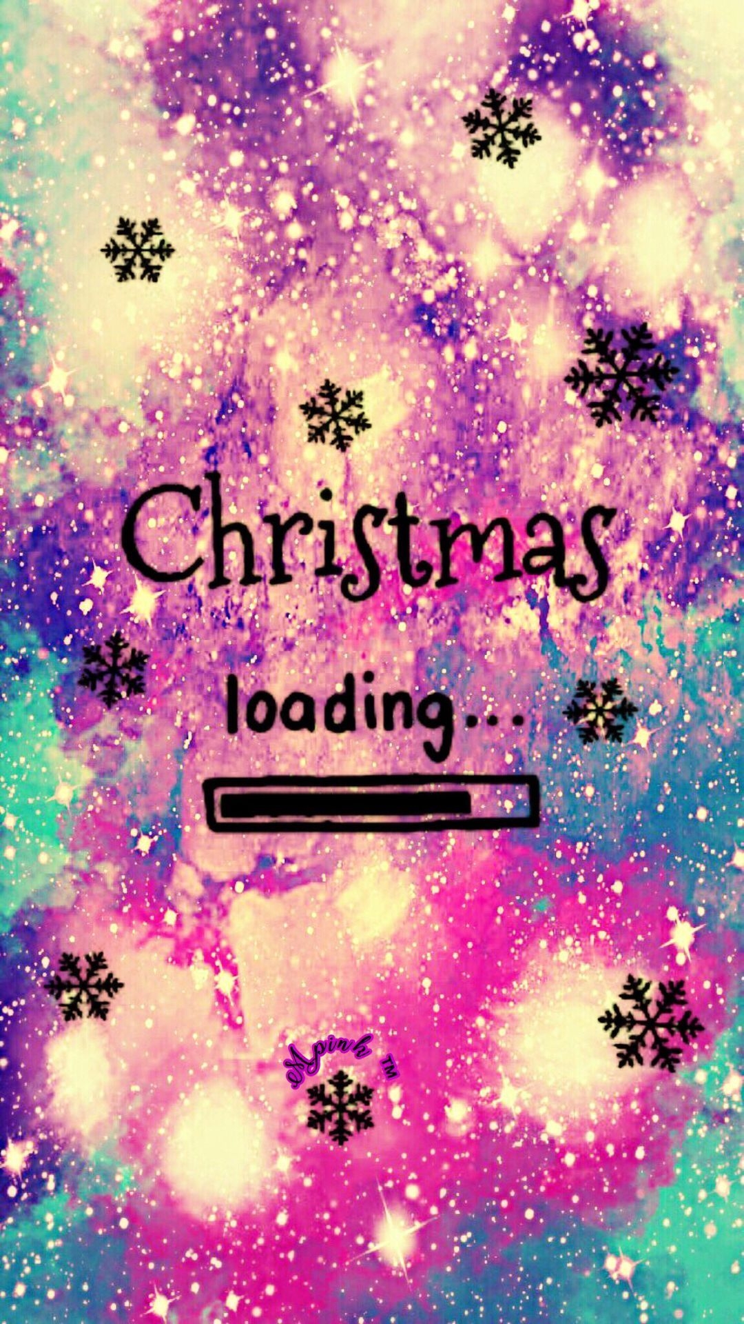 1080x1920 Sparkling Christmas iPhone Wallpaper Free Sparkling Christmas iPhone Background, Phone