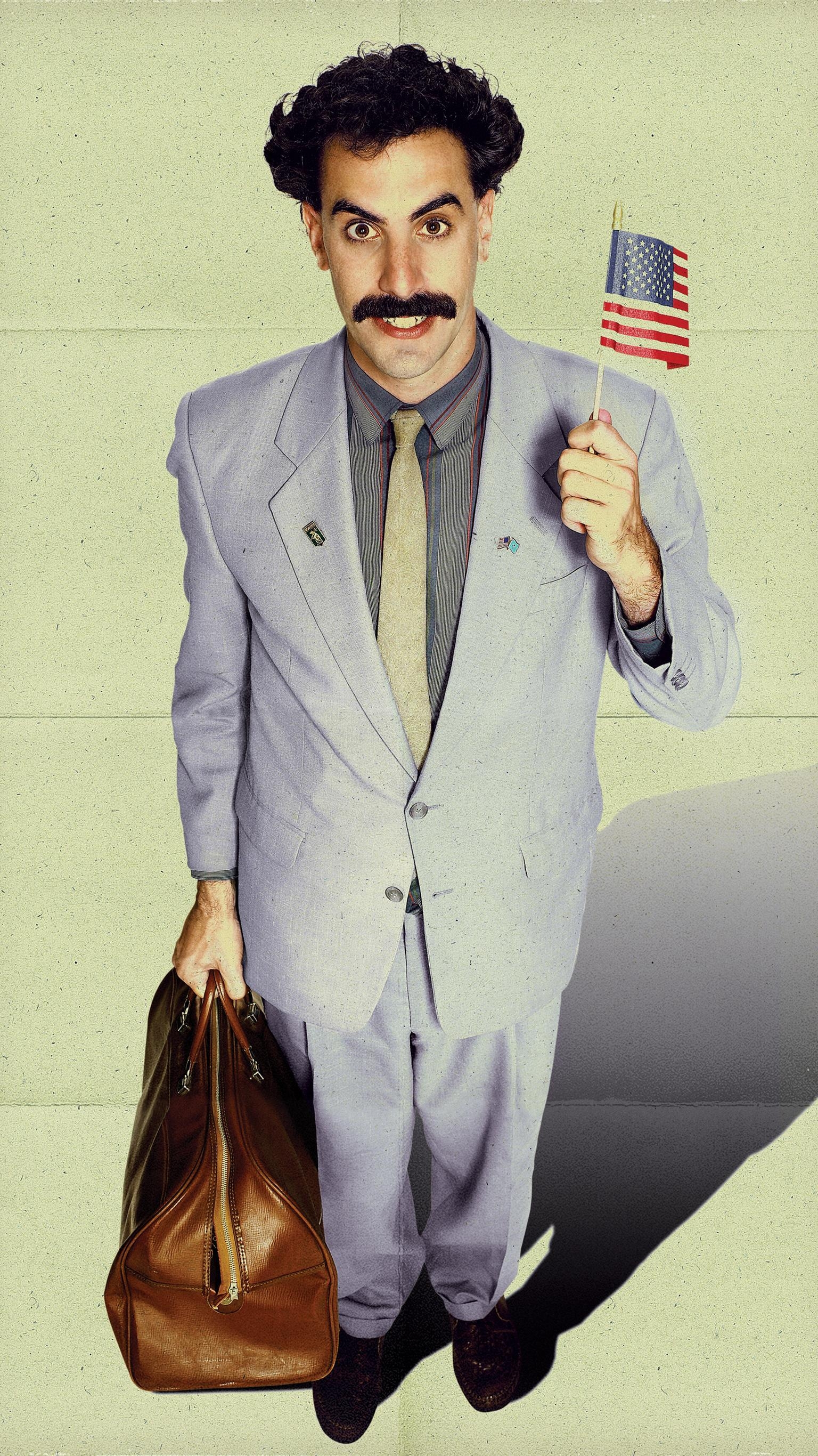 1540x2740 Borat: Cultural Learnings of America for Make Benefit, Phone