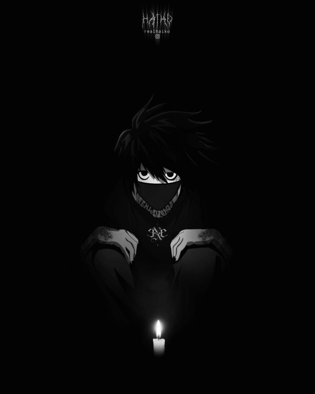 1080x1350 Download Lawliet Dark Death Note Phone Wallpaper, Phone