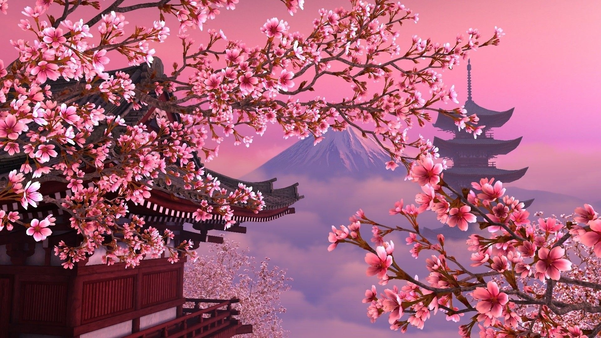 1920x1080 collection image wallpaper: Anime Your Name Cherry Blossom HD, Desktop