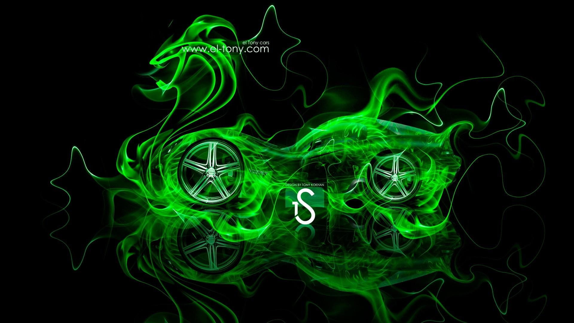 1920x1080 Neon Green Snake HD Wallpaper, Desktop