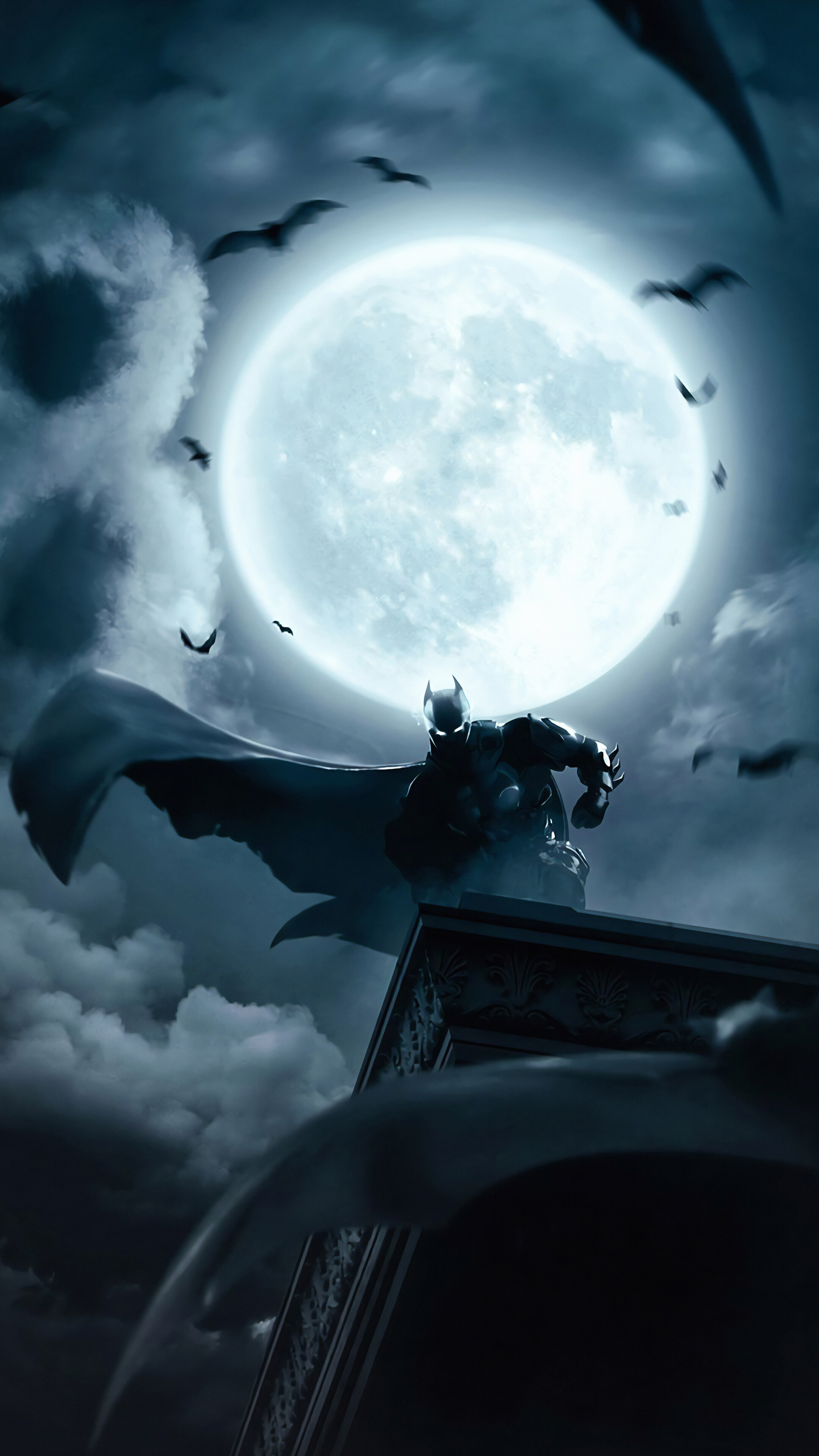 2160x3840 Batman, Dark, Night, 4K phone HD Wallpaper, Image, Background, Photo and Picture. Mocah HD Wallpaper, Phone