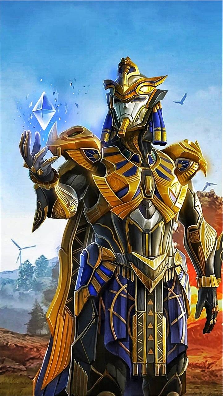 730x1280 Pubg Pharaoh X Suit Wallpaper, Phone