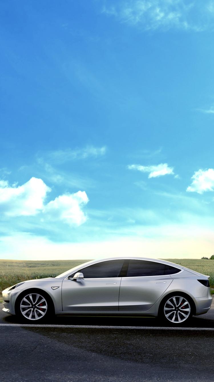 750x1340 Tesla, Phone