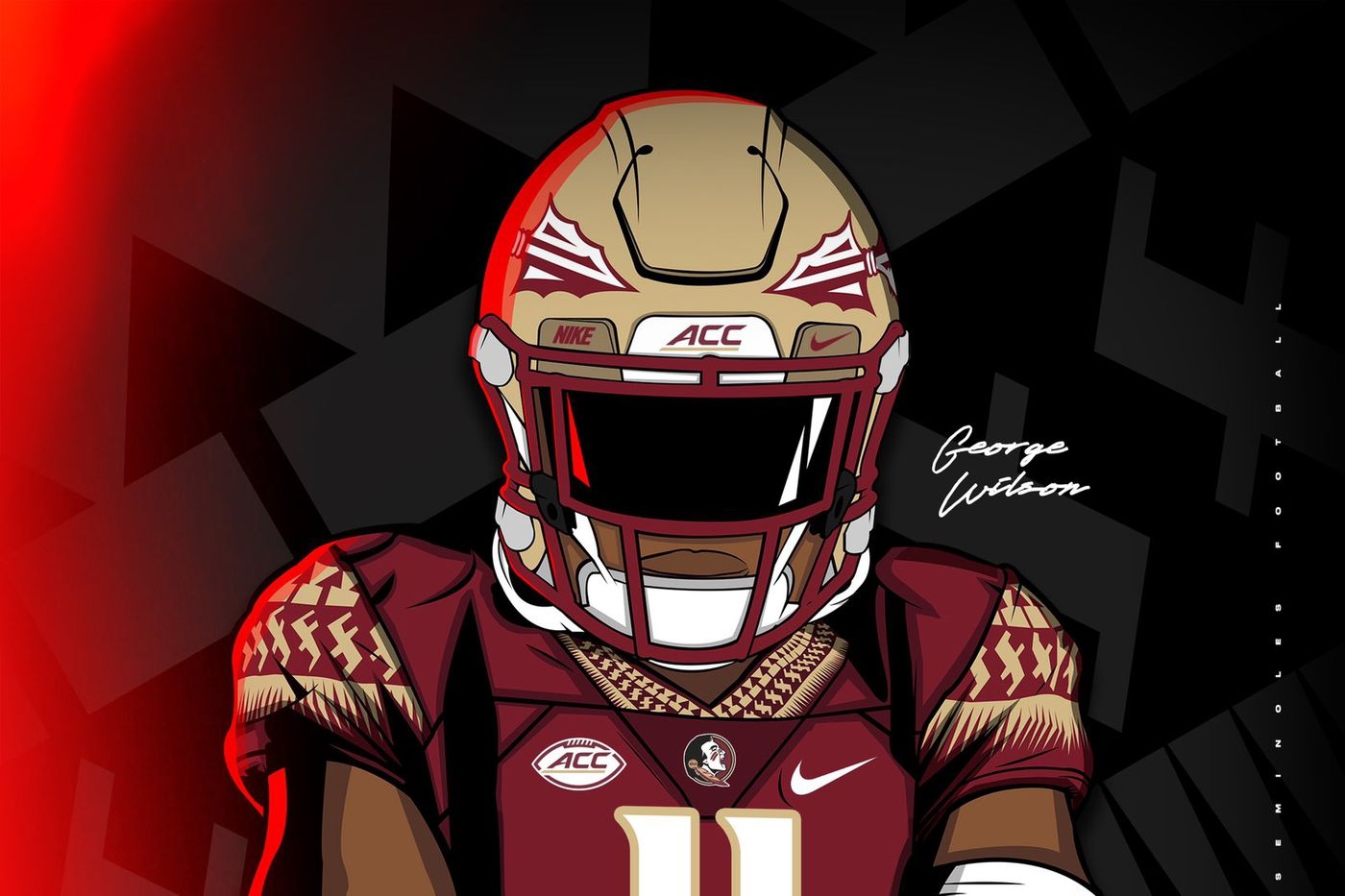 1400x940 USC decommit George Wilson signs with Florida State Seminoles football, Desktop