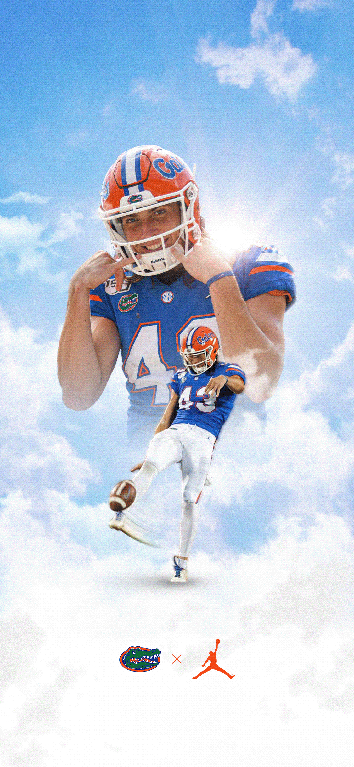 1130x2440 Florida Gators Phone Wallpaper - Behance, Phone