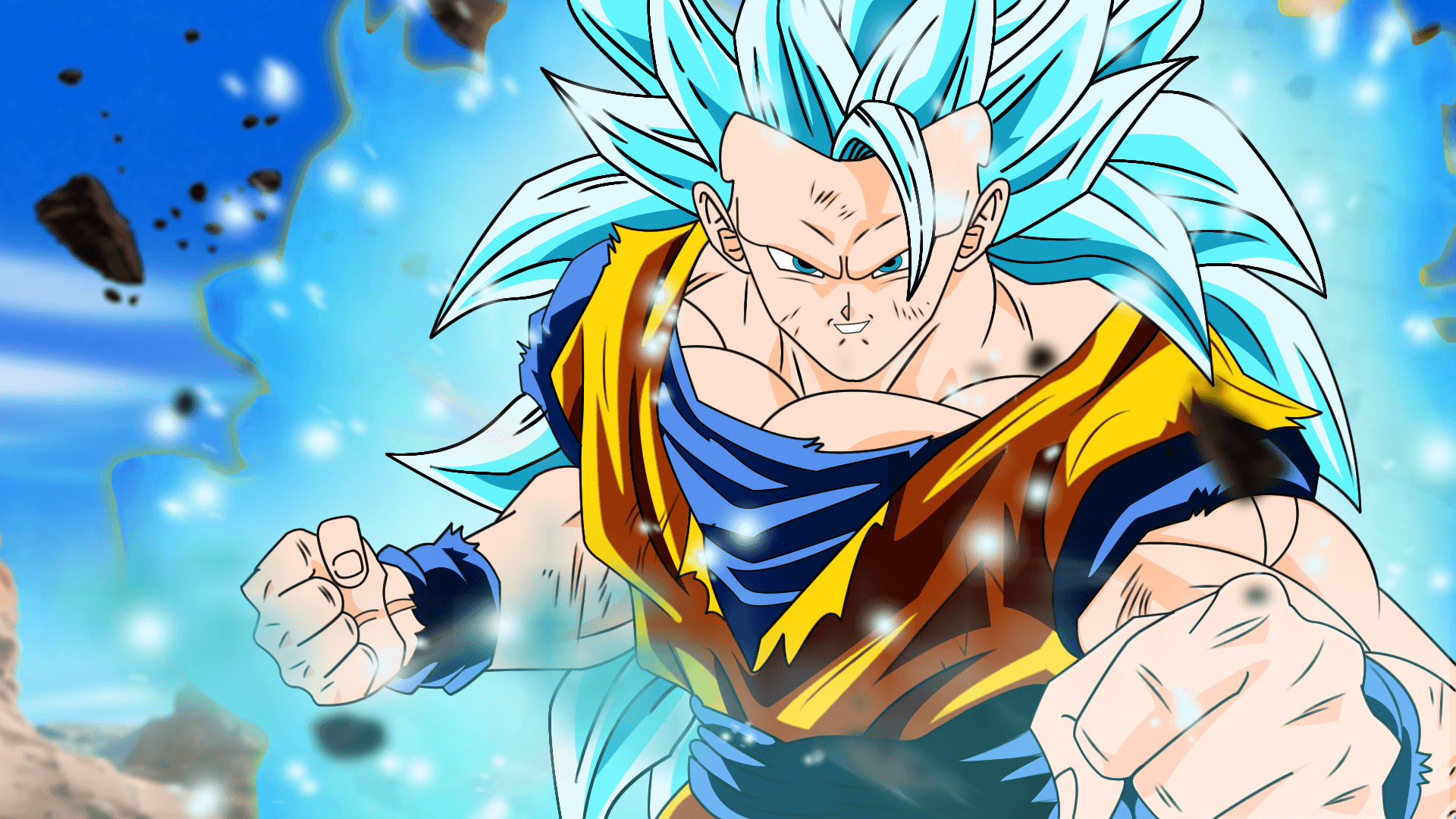 1920x1080 Vegetto SSJ BLUE Wallpaper, Desktop