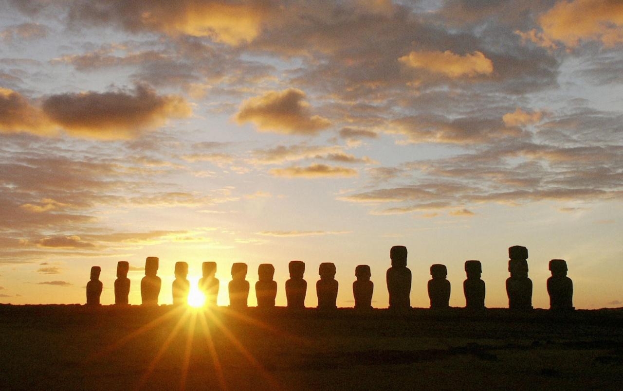 1280x810 Easter Island Dawn wallpaper. Easter Island Dawn, Desktop