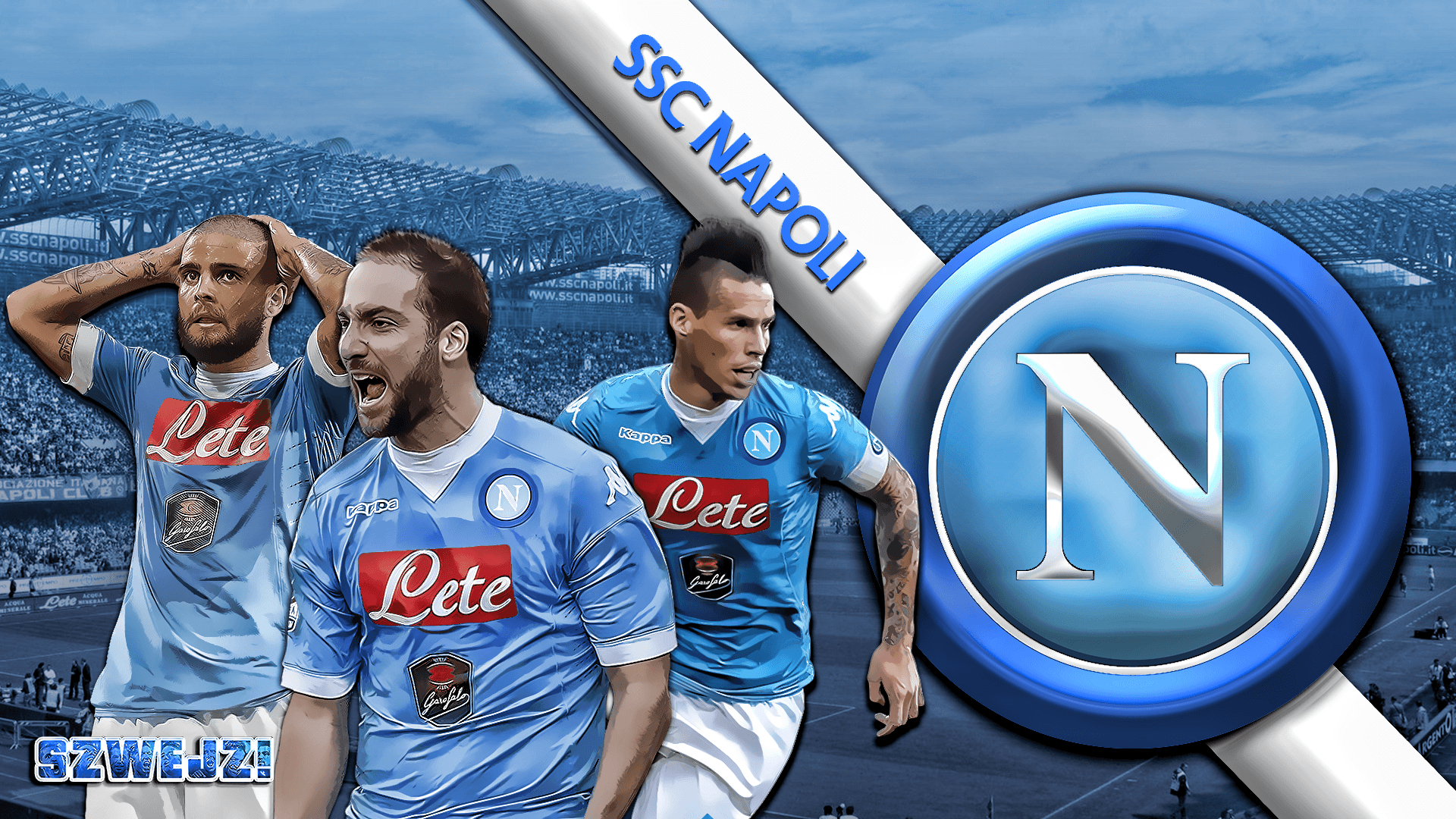 1920x1080 SSC Napoli Wallpaper, Desktop