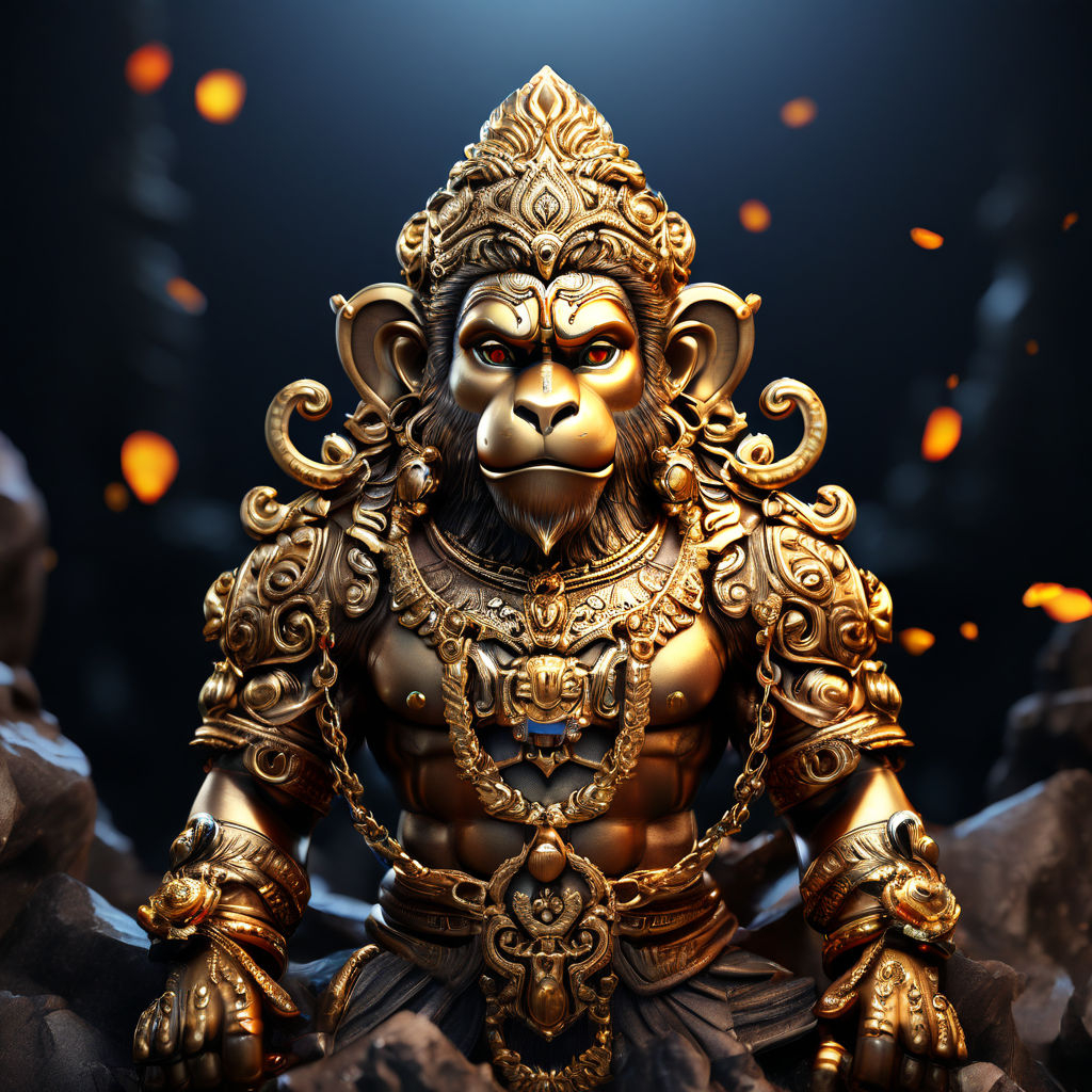 1030x1030 Make a Hanuman wallpaper vector black, Phone