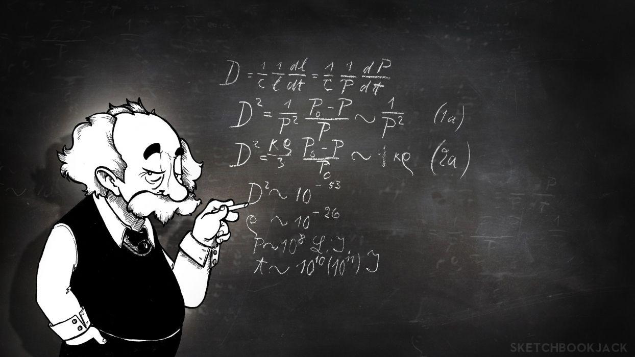 1250x700 Albert Einstein Physics Chalk Board Math wallpaperx1080, Desktop