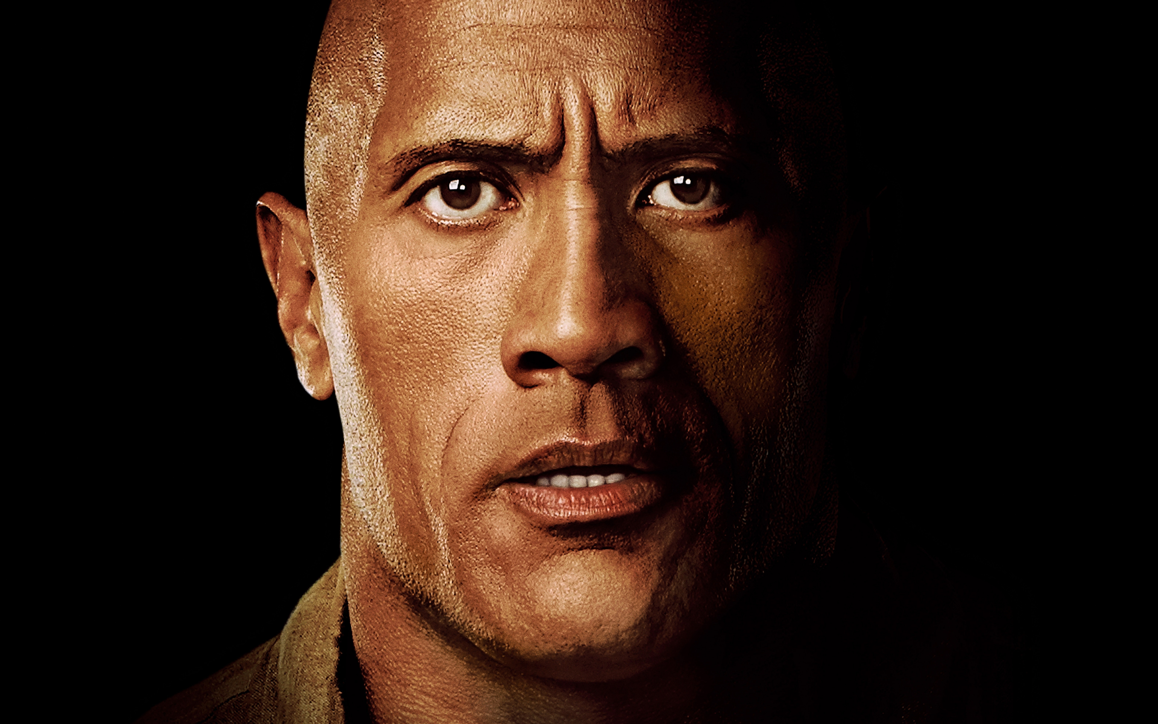 3840x2400 Dwayne Johnson, Face, Jumanji Wallpaper Download, Desktop