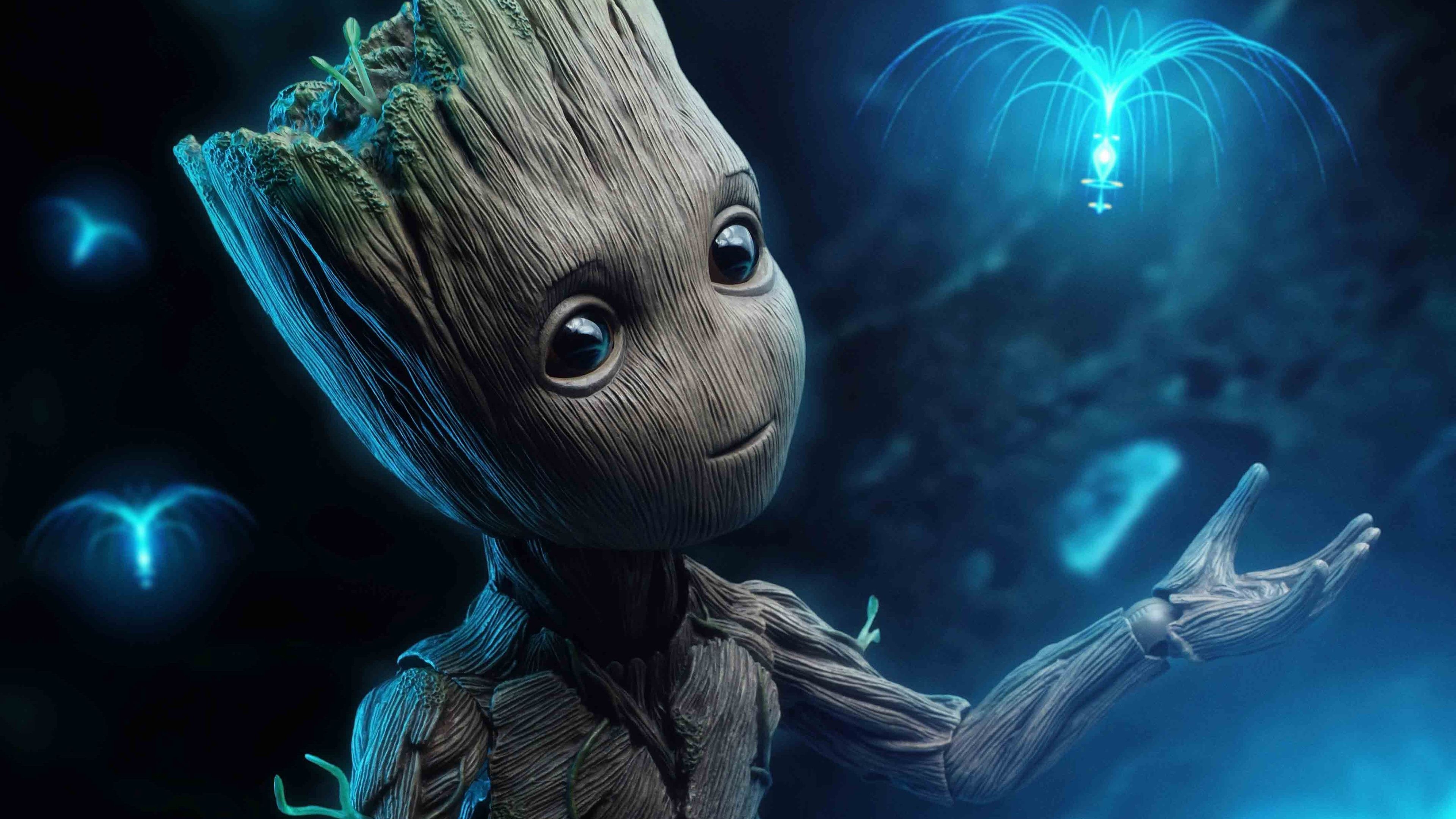 3840x2160 Baby Groot 4K Wallpaper, Desktop