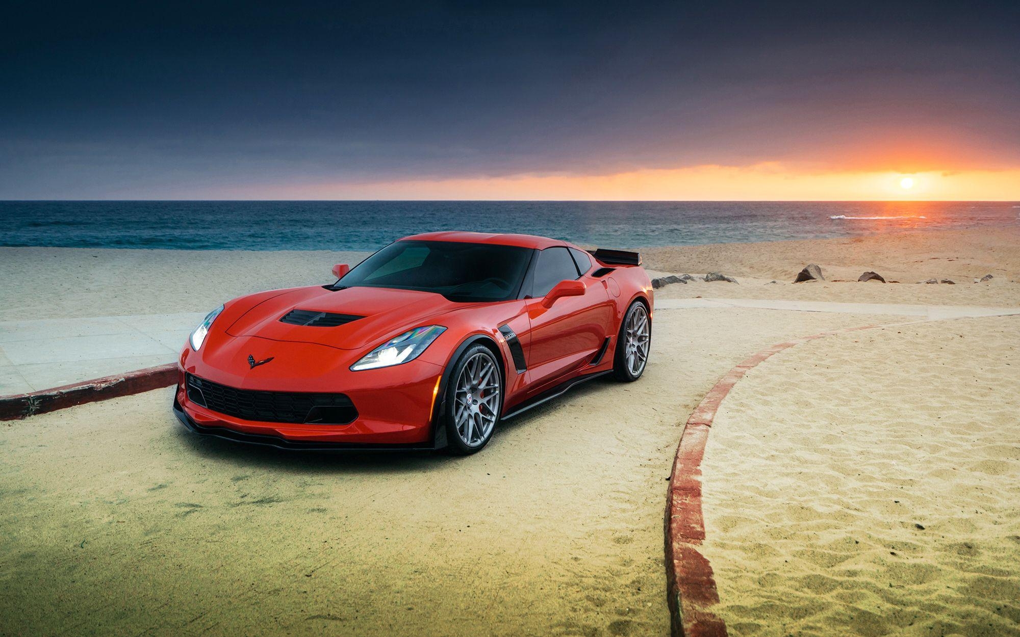 2000x1250 Chevrolet Corvette Z06 Red. Cars HD 4k Wallpaper, Desktop