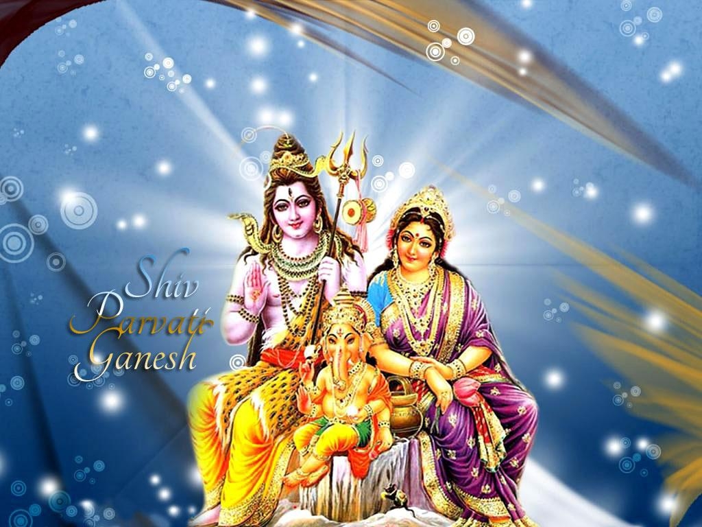 1030x770 god HD wallpaper: lord shiva family HD wallpaper, Desktop