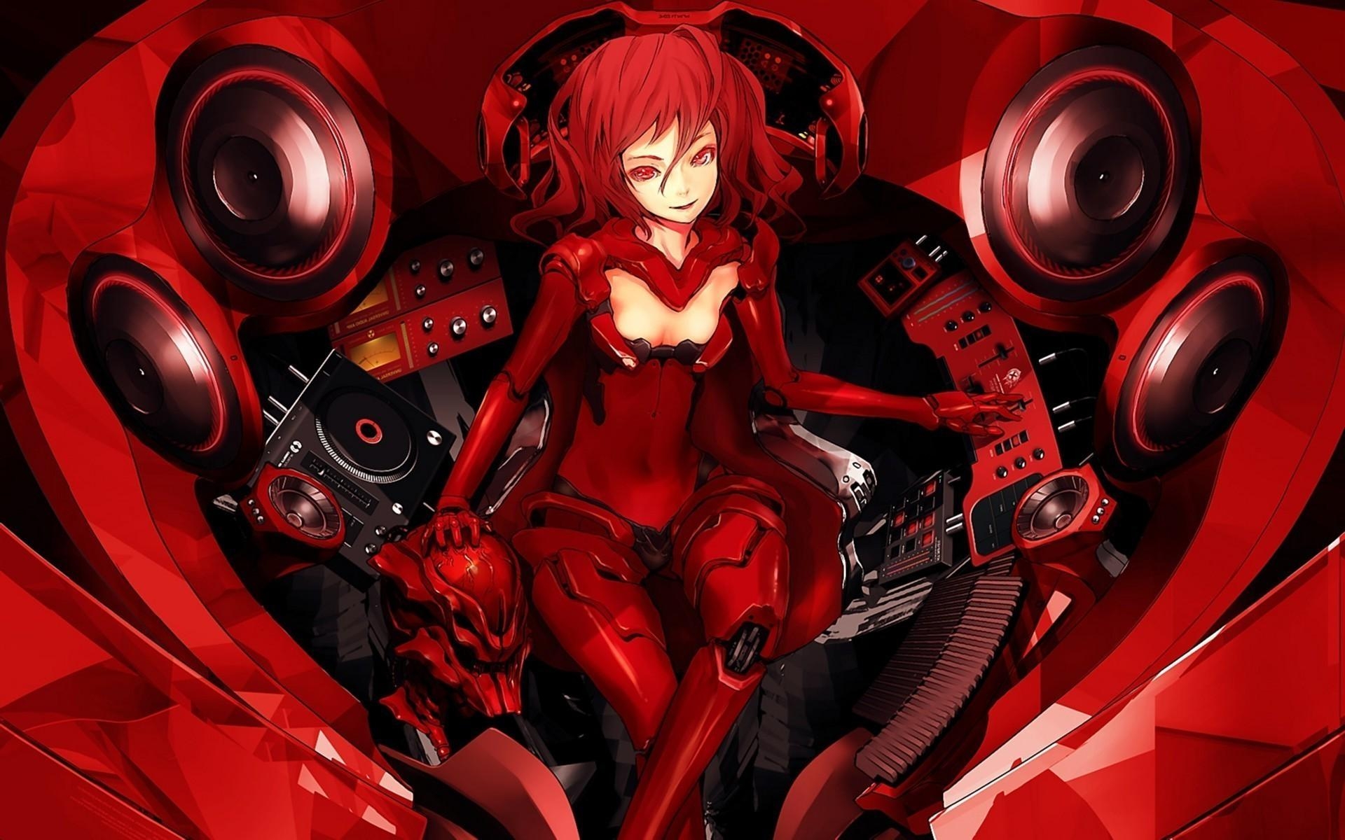 1920x1200 Red Anime Wallpaper, Desktop