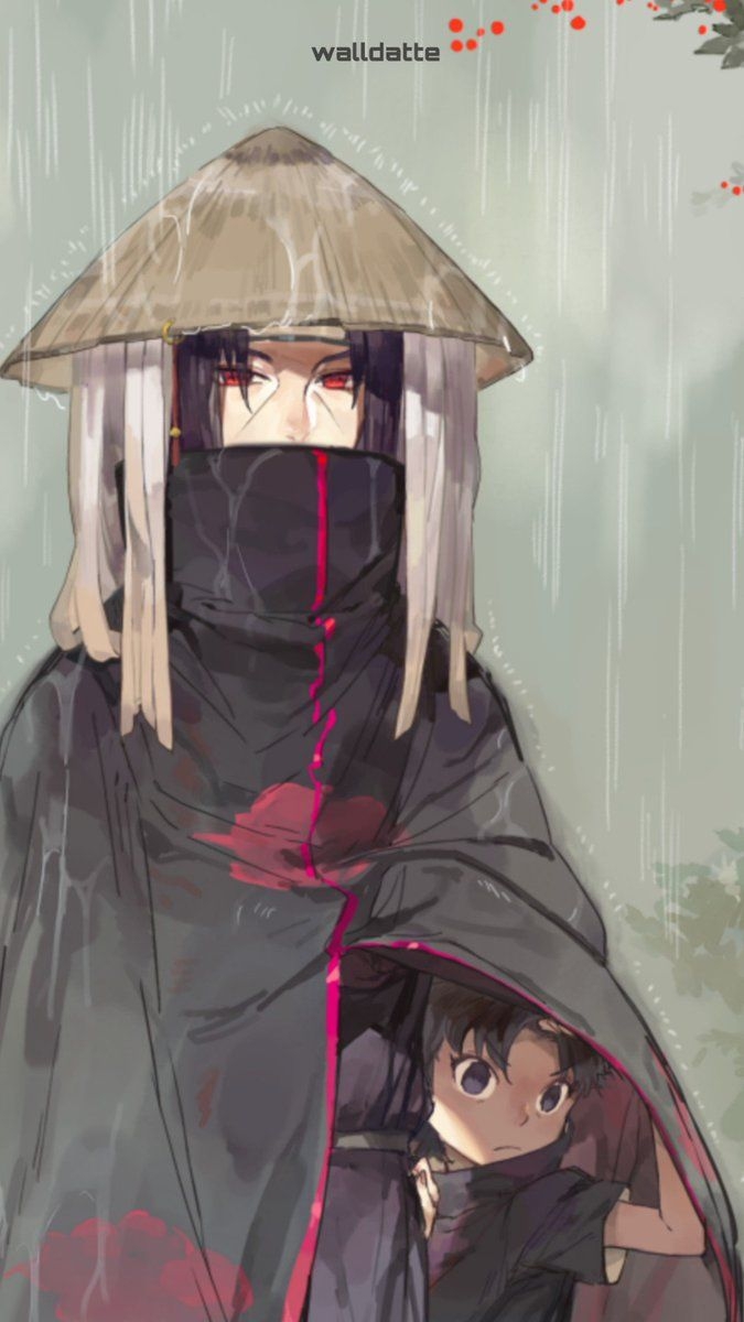 680x1200 Uchiha Itachi Fanart, Phone