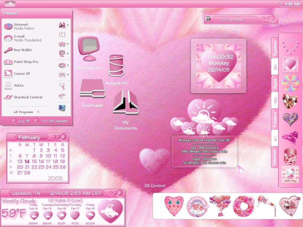 1030x770 Pink Window's Desktop Screenshot Fox. Pink, Y2k wallpaper, Pink aesthetic, Desktop