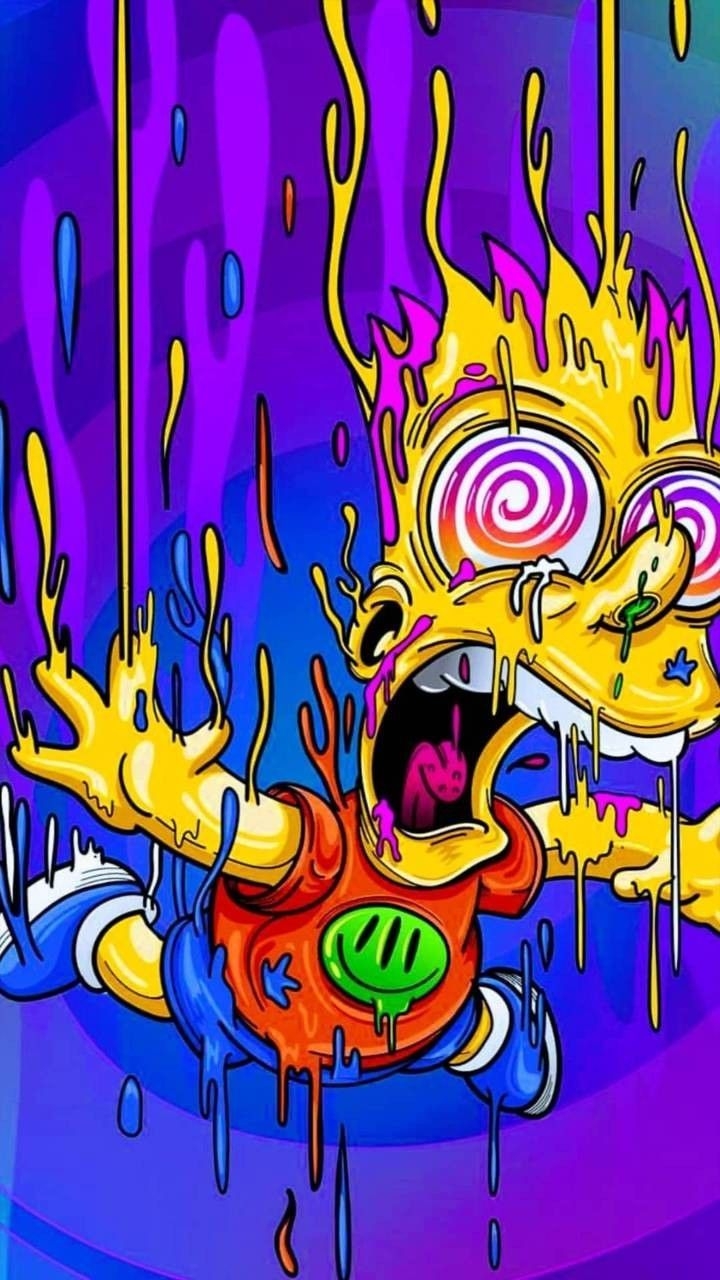 720x1280 Bart Drip Wallpaper, Phone