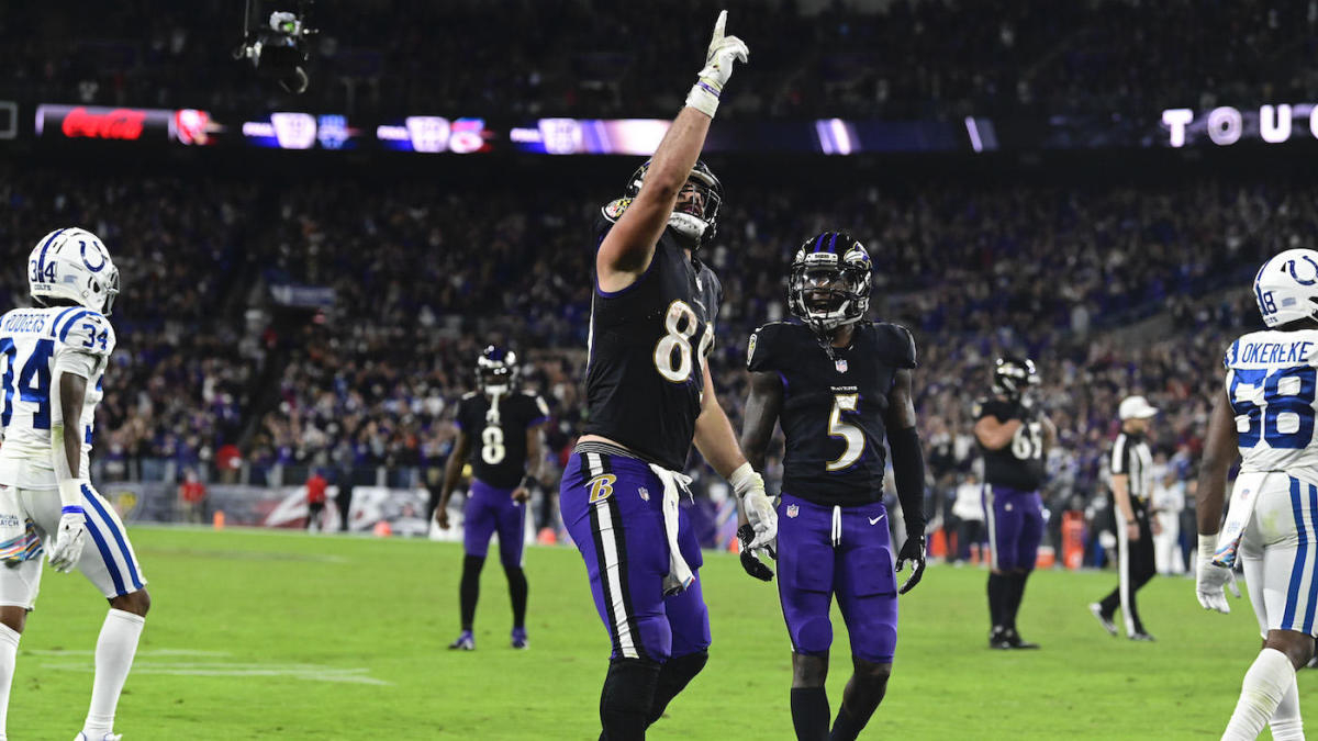 1200x680 Ravens' Mark Andrews dedicates his huge Monday night performance vs. Colts to grandmother who passed away, Desktop