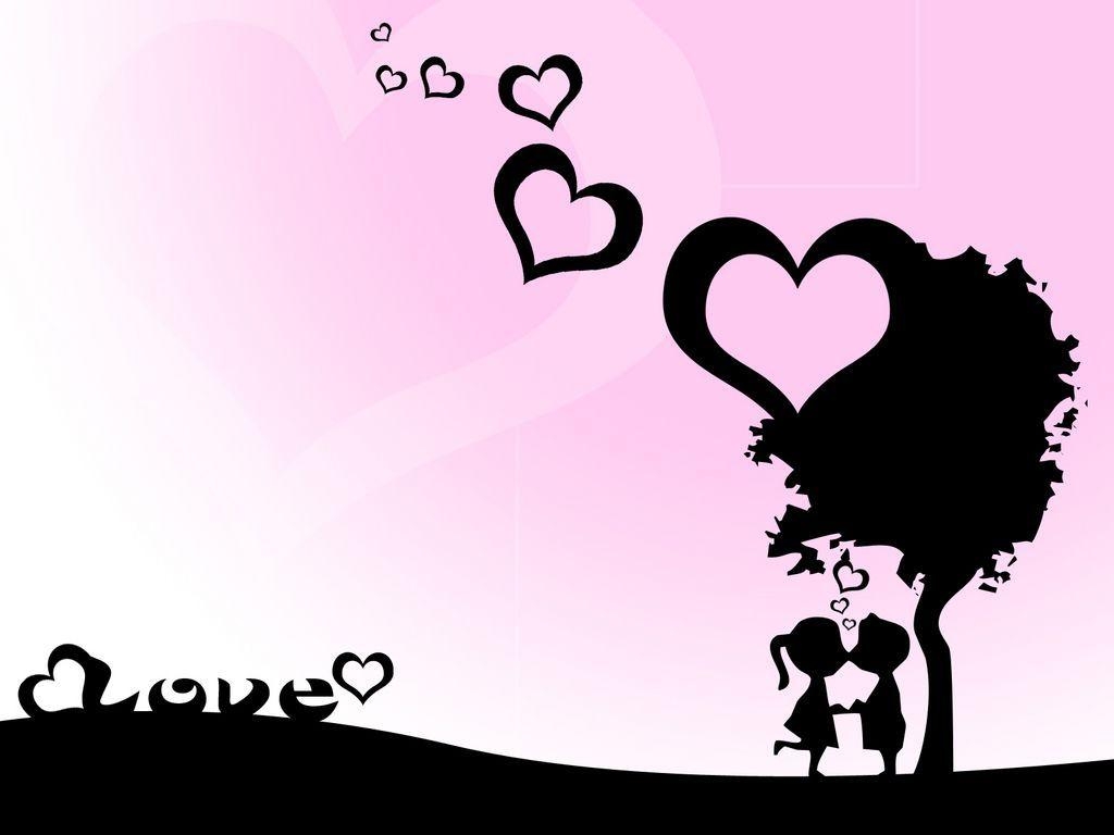 1030x770 Pink Love Hearts 24253 HD Wallpaper in Love n Romance, Desktop