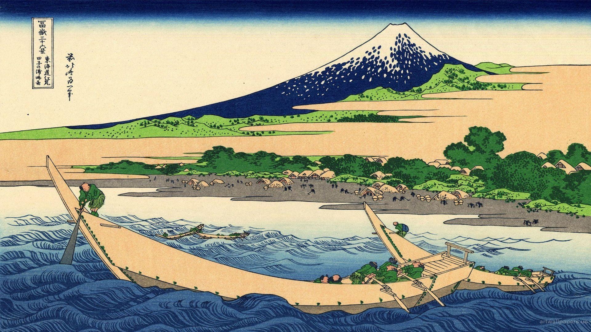 1920x1080 Hokusai Wallpaper, Desktop