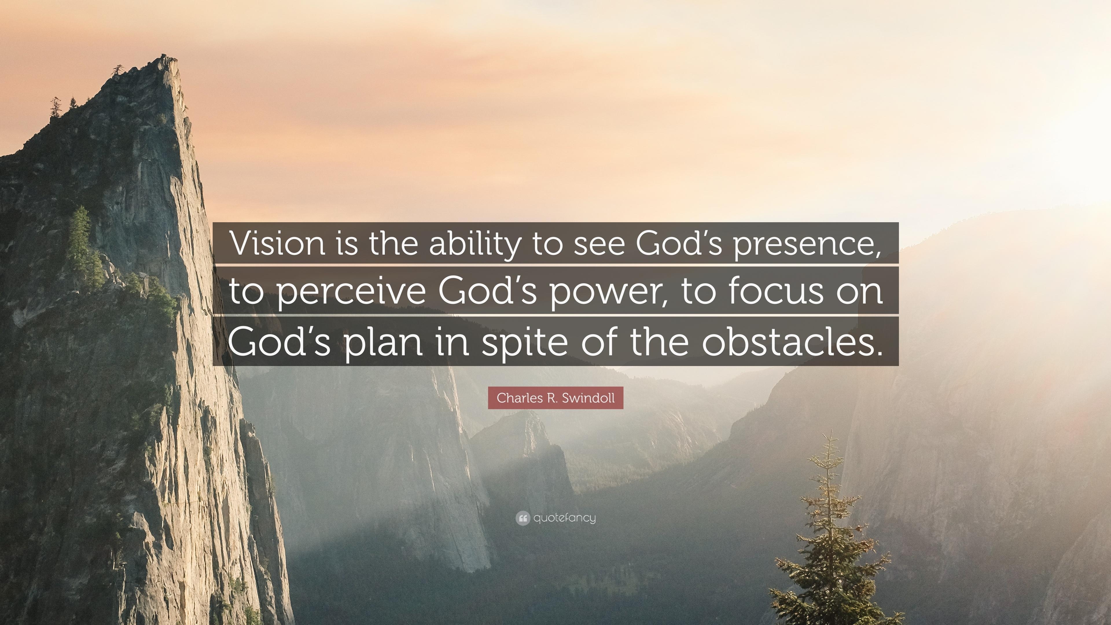 3840x2160 Charles R. Swindoll Quote: “Vision is the ability to see, Desktop