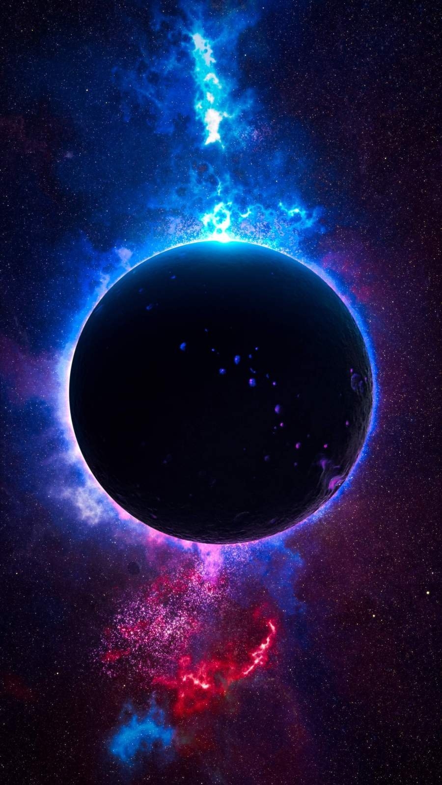 900x1600 Black Hole Wallpaper Download, Phone