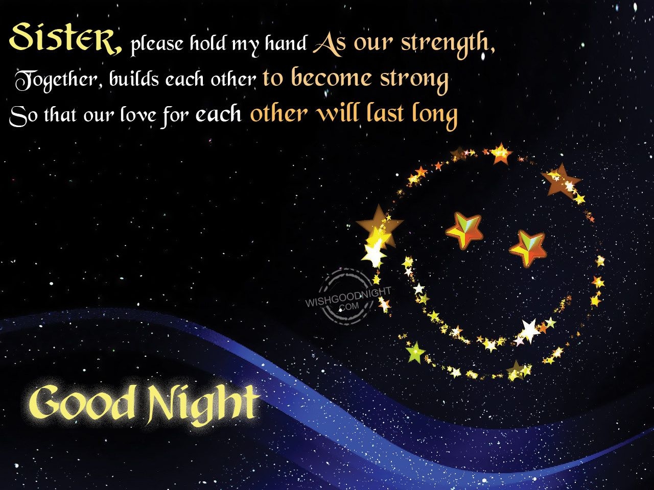 1280x960 Good Night Wishes For Sister, Desktop