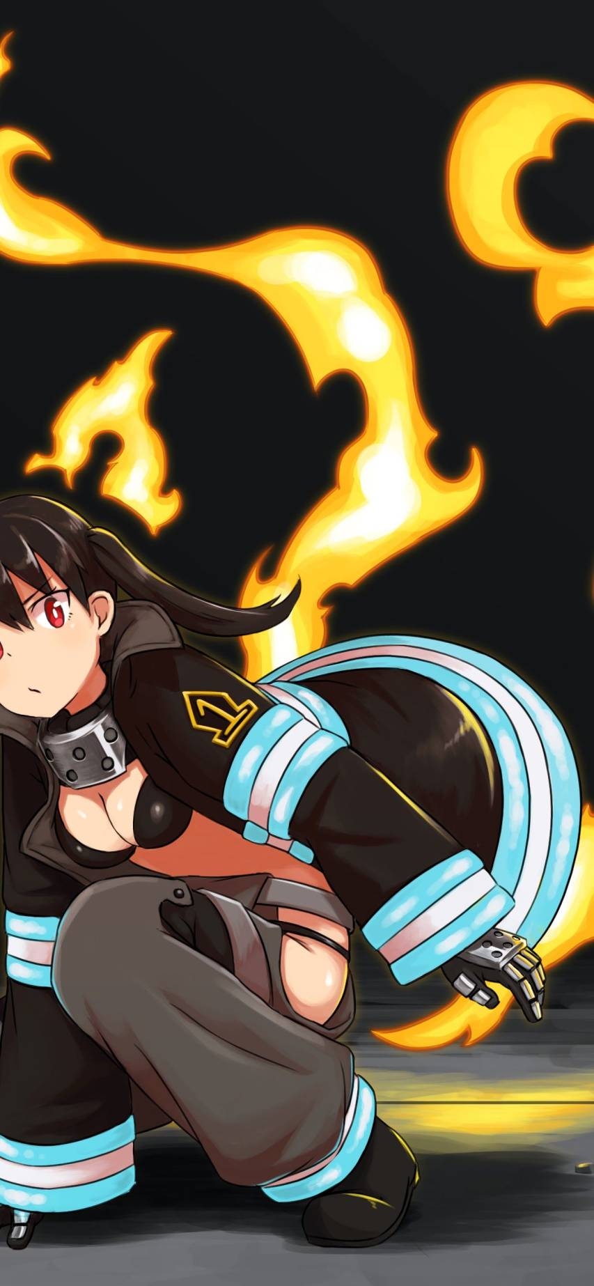 860x1850 Fire Force Wallpaper. Firepower free Photo, Phone