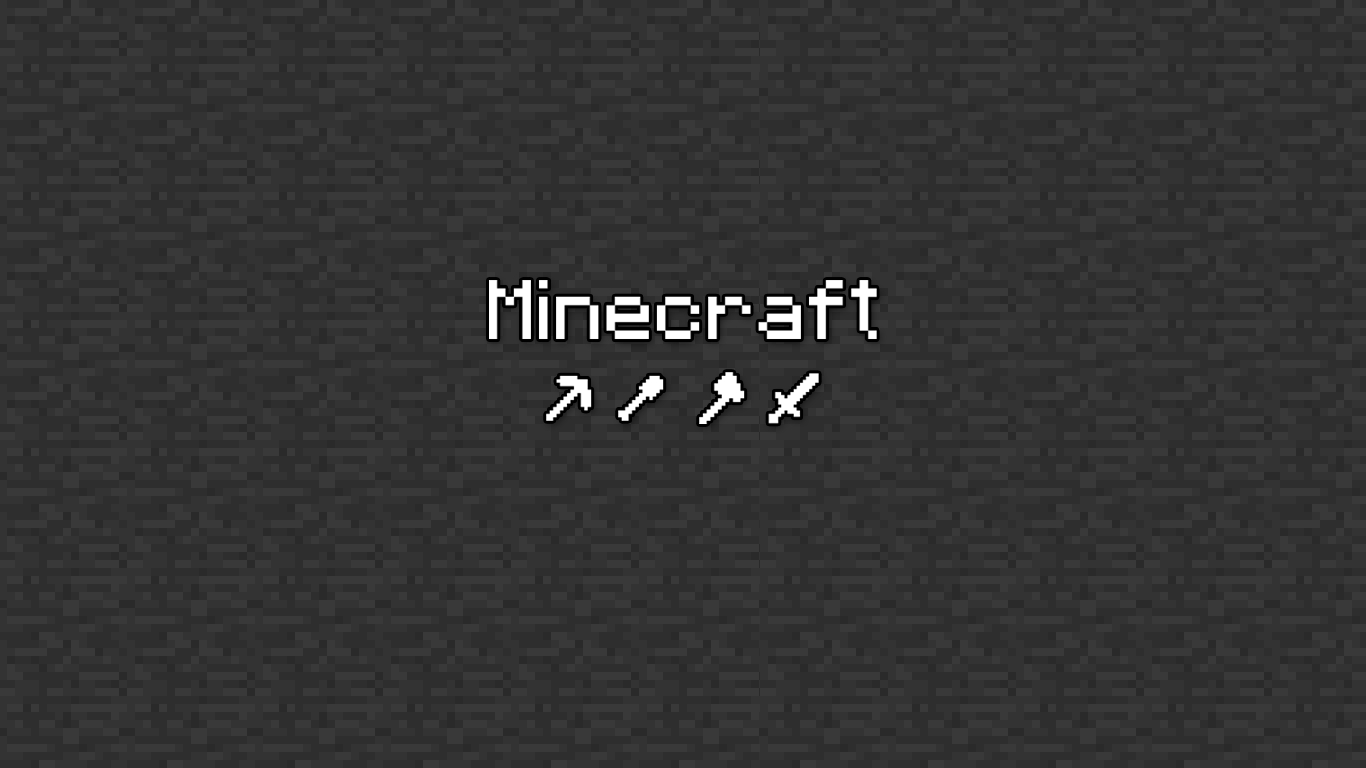 1370x770 Minecraft Minimalist Wallpaper Free Minecraft Minimalist Background, Desktop