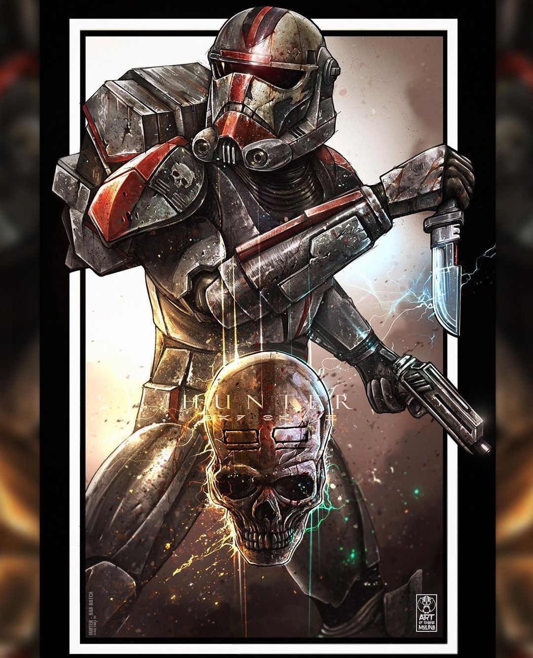 1080x1340 Clone Force Hunter from the Bad Batch!, Phone