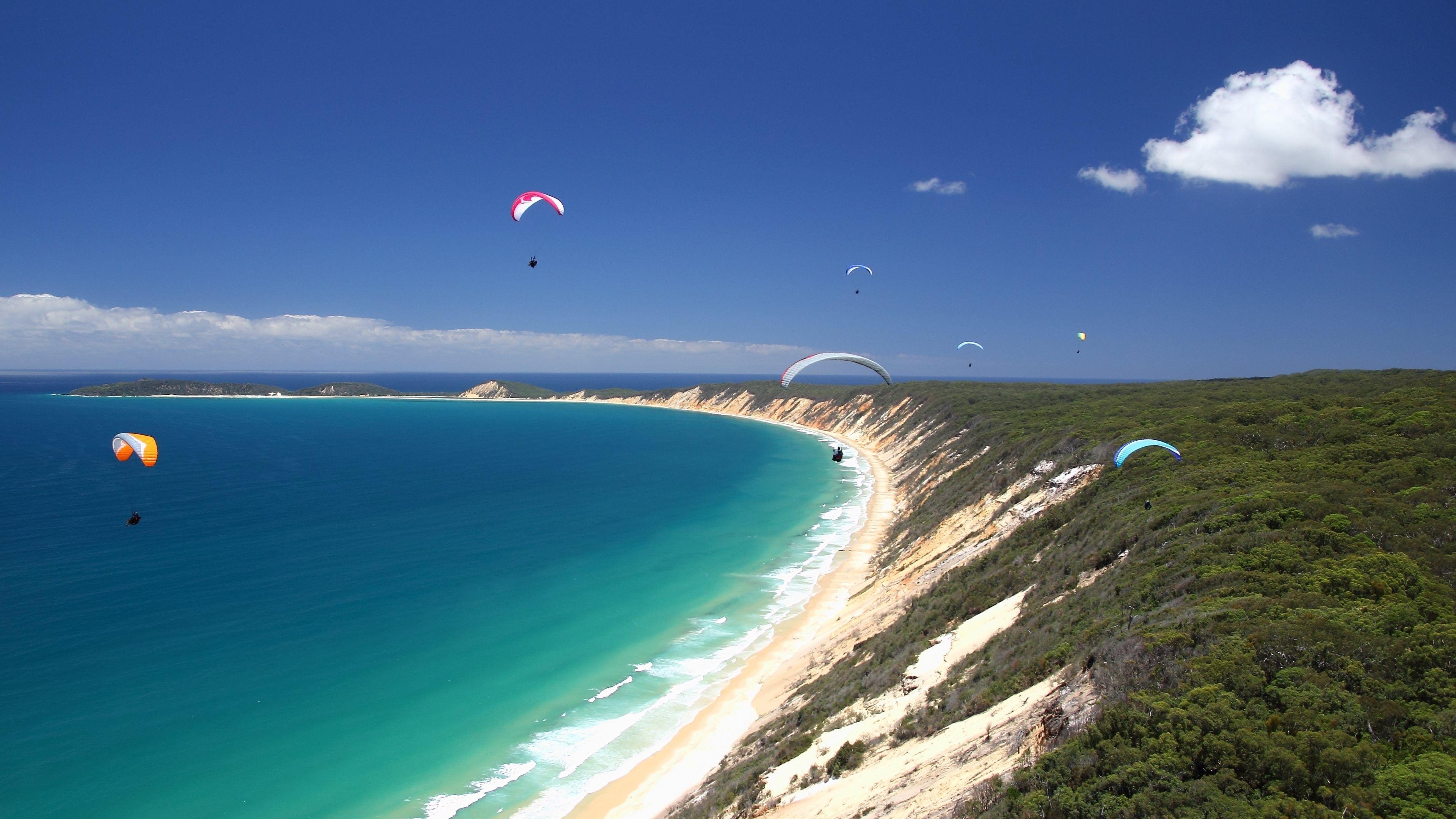 3840x2160 free high resolution wallpaper paraglidingx2160 kB, Desktop