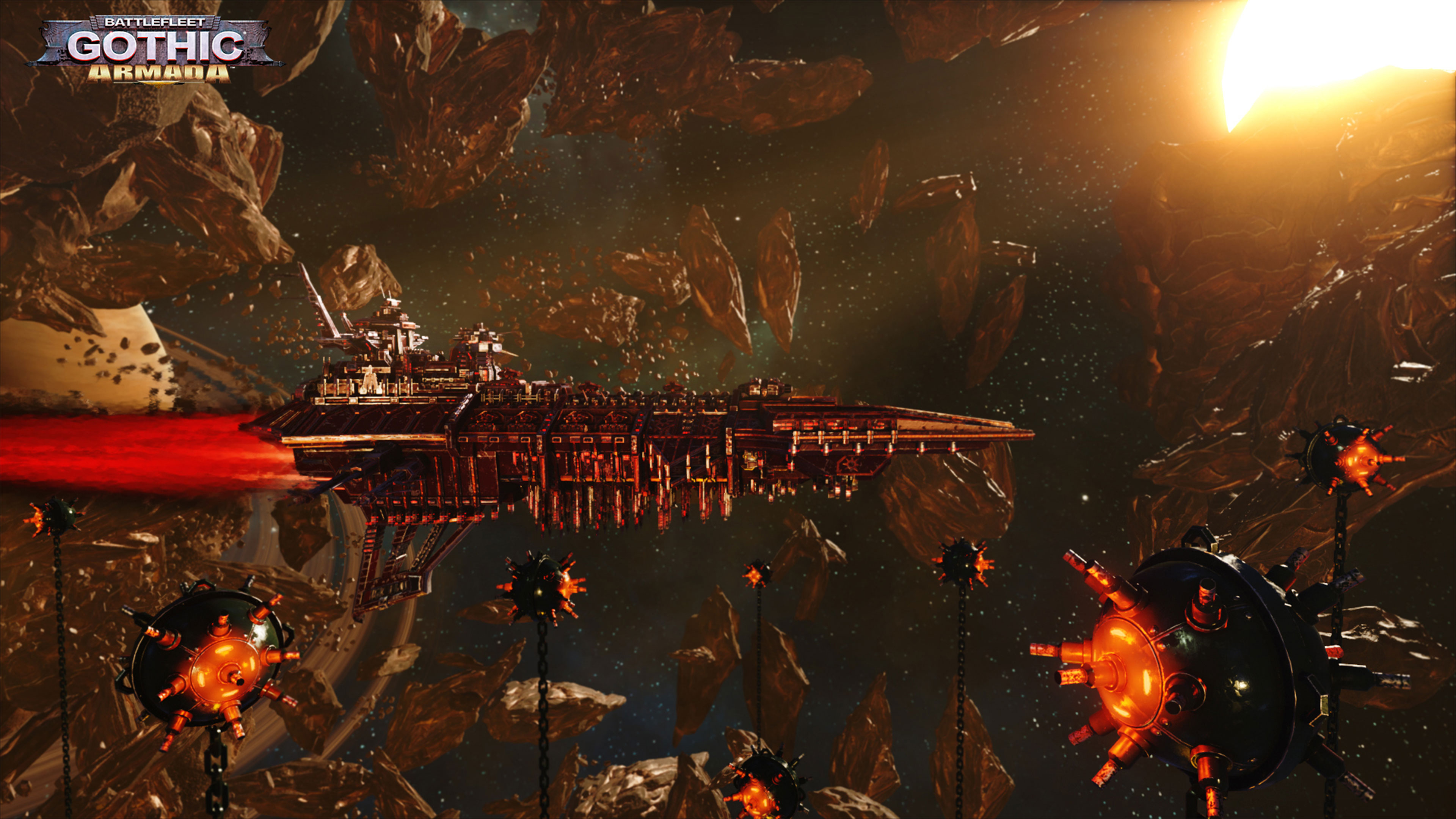 3840x2160 Battlefleet Gothic Armada Wallpaper in Ultra HDK, Desktop