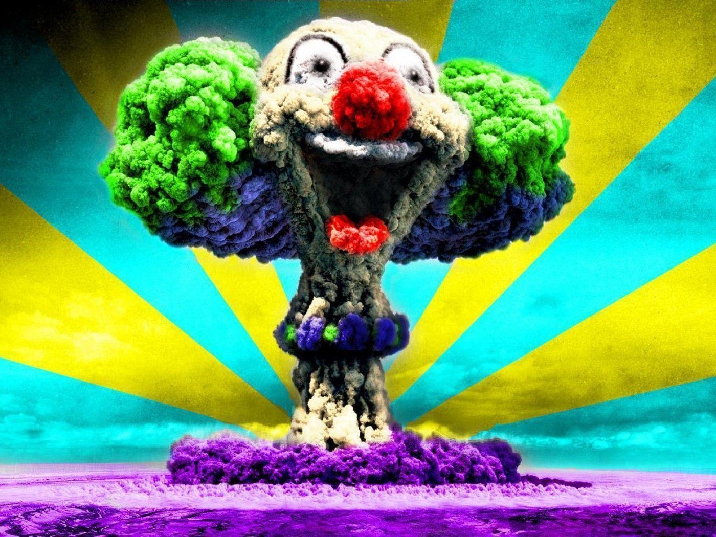 1400x1050 scary clowns, Desktop