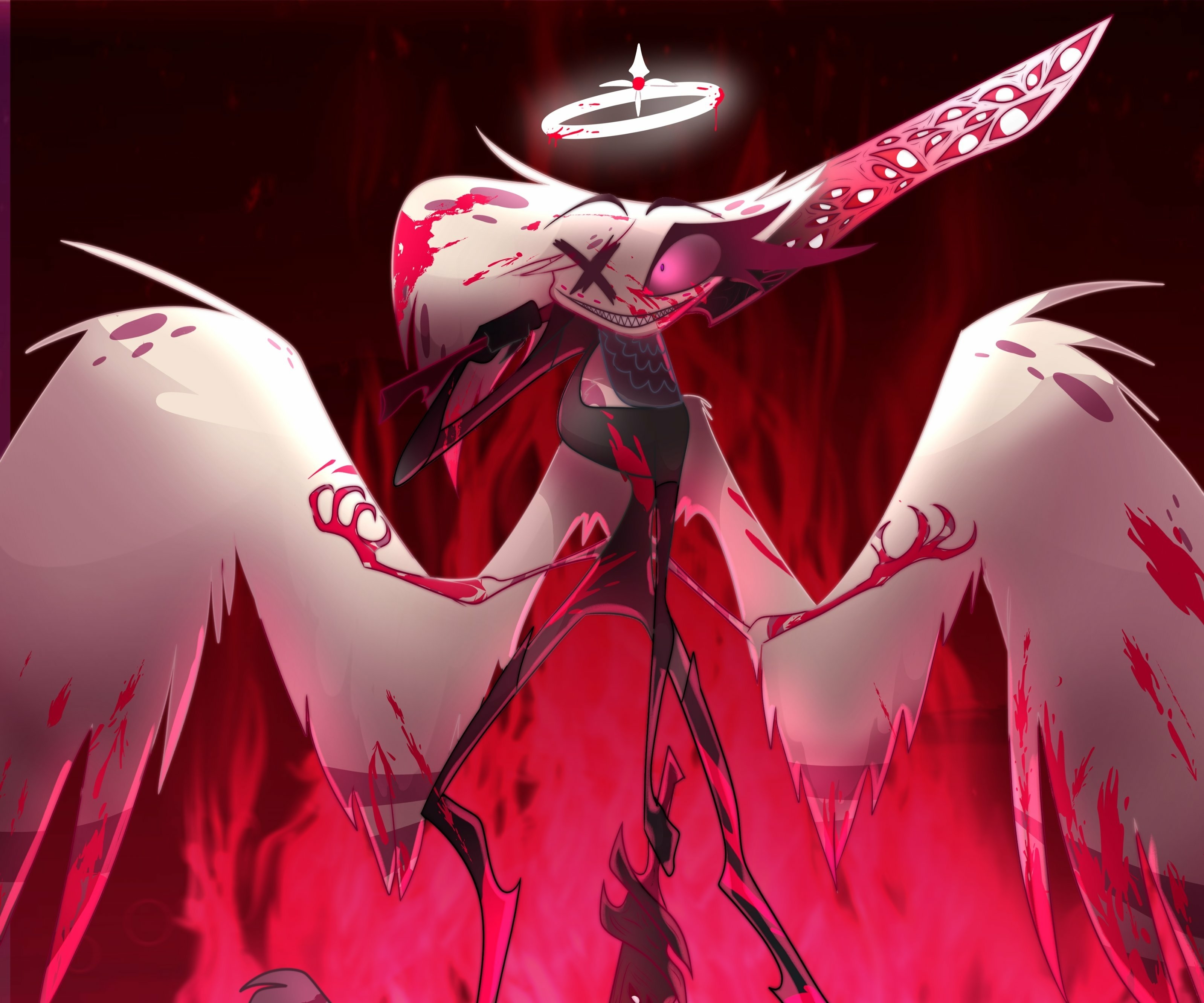 3200x2670 Angel Dust (Hazbin Hotel) HD Wallpaper and Background, Desktop