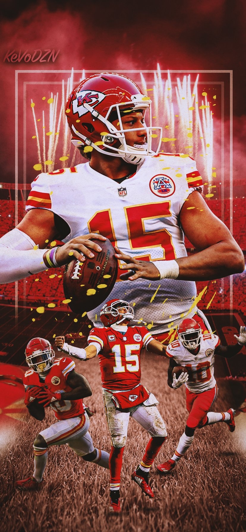 830x1800 Patrick Mahomes II Kansas City Chiefs wallpaper, Phone