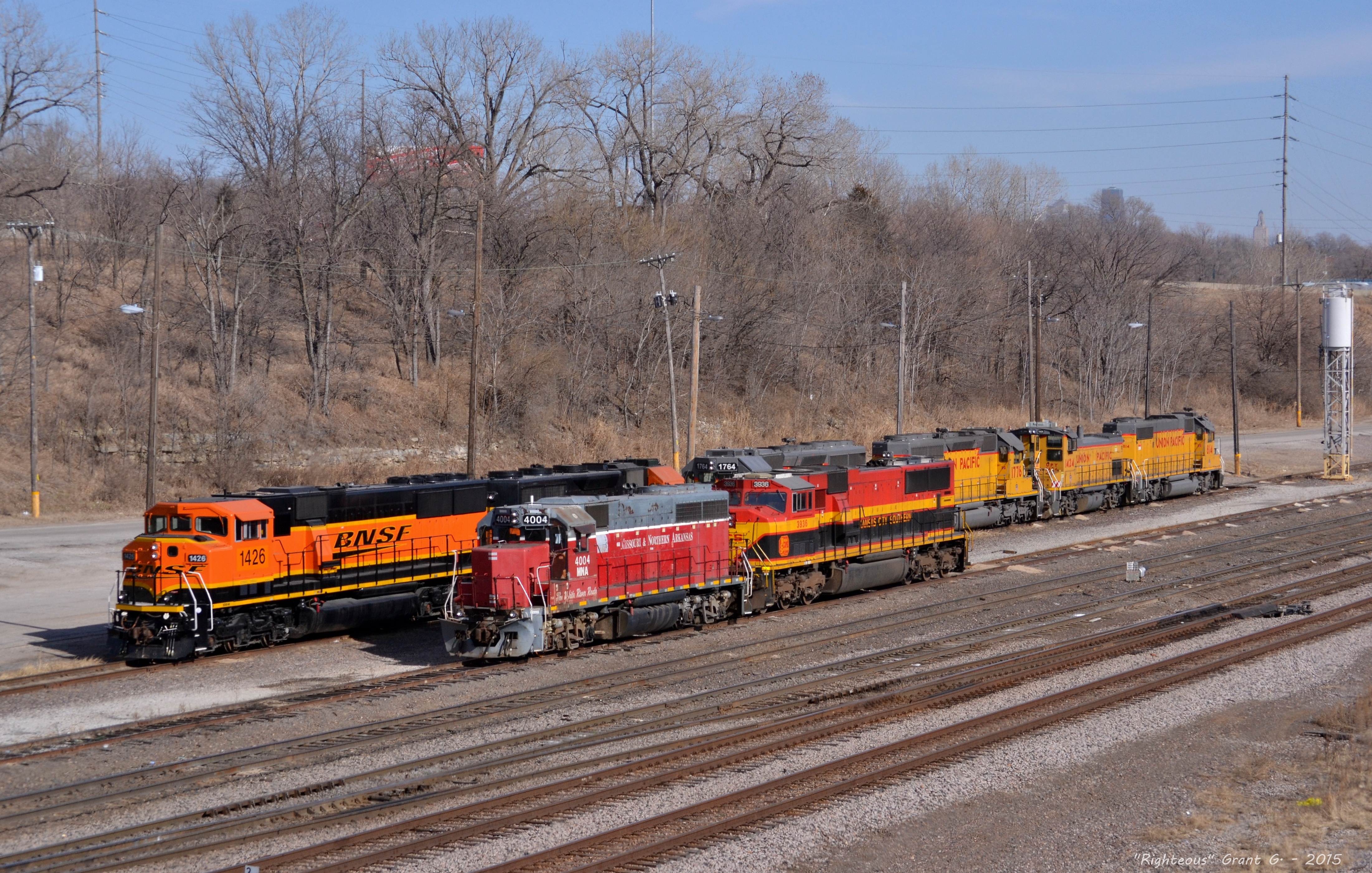 4410x2810 Wallpaper, city, railroad, lines, yard, train, power, pacific, union, railway, trains, southern, missouri, kansas, locomotive, arkansas, transfer, northern, bnsf, mna, unit, kcs, Desktop