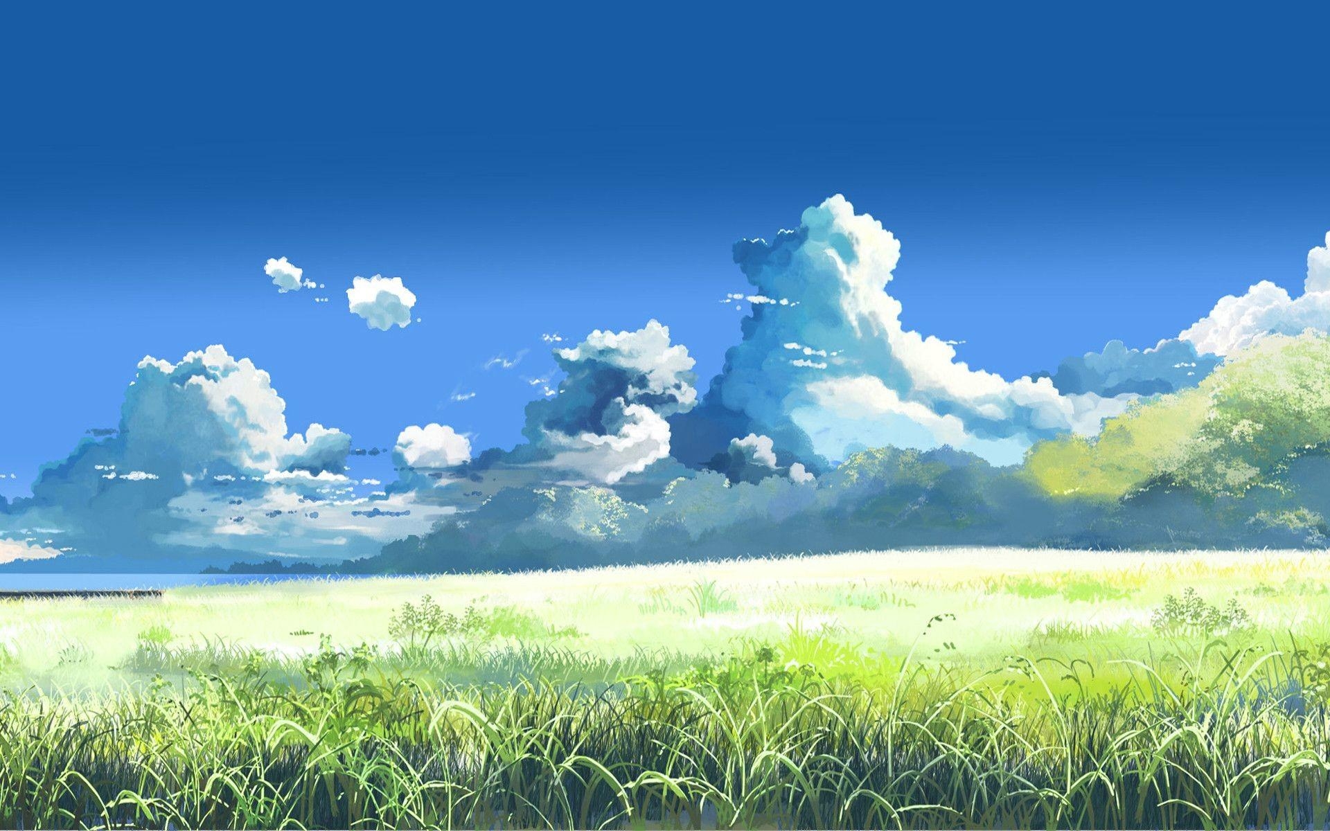 1920x1200 Anime Nature Wallpaper, Desktop