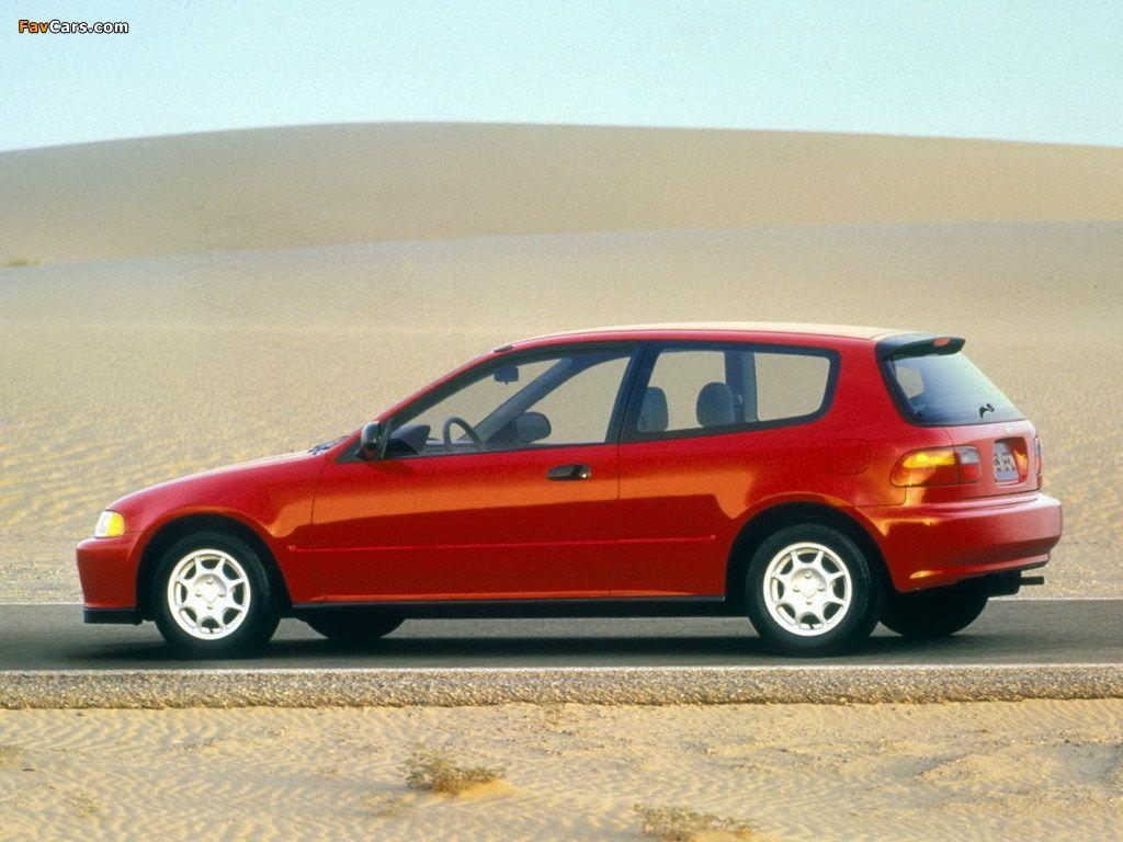 1030x770 Honda Civic Hatchback US Spec (EG) 1991–95 Wallpaper (), Desktop